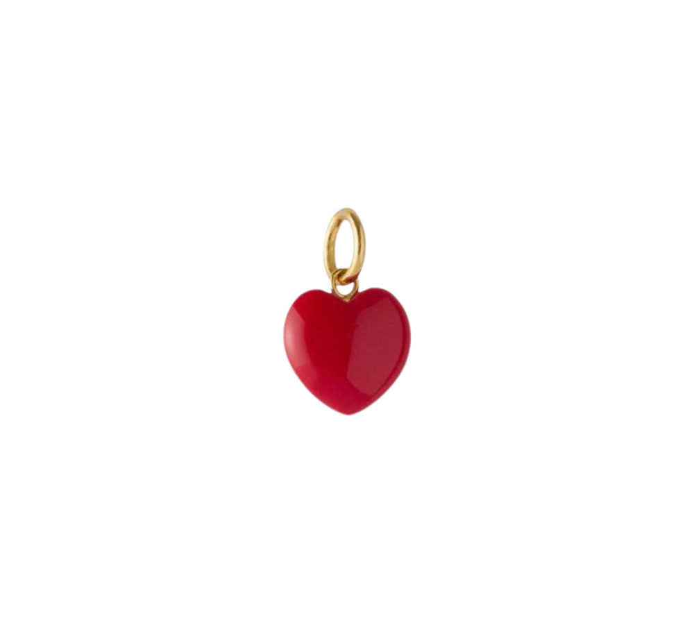 Valentine vedhæng - forgyldt