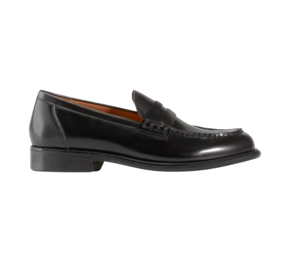 Linn Polished loafers - sort