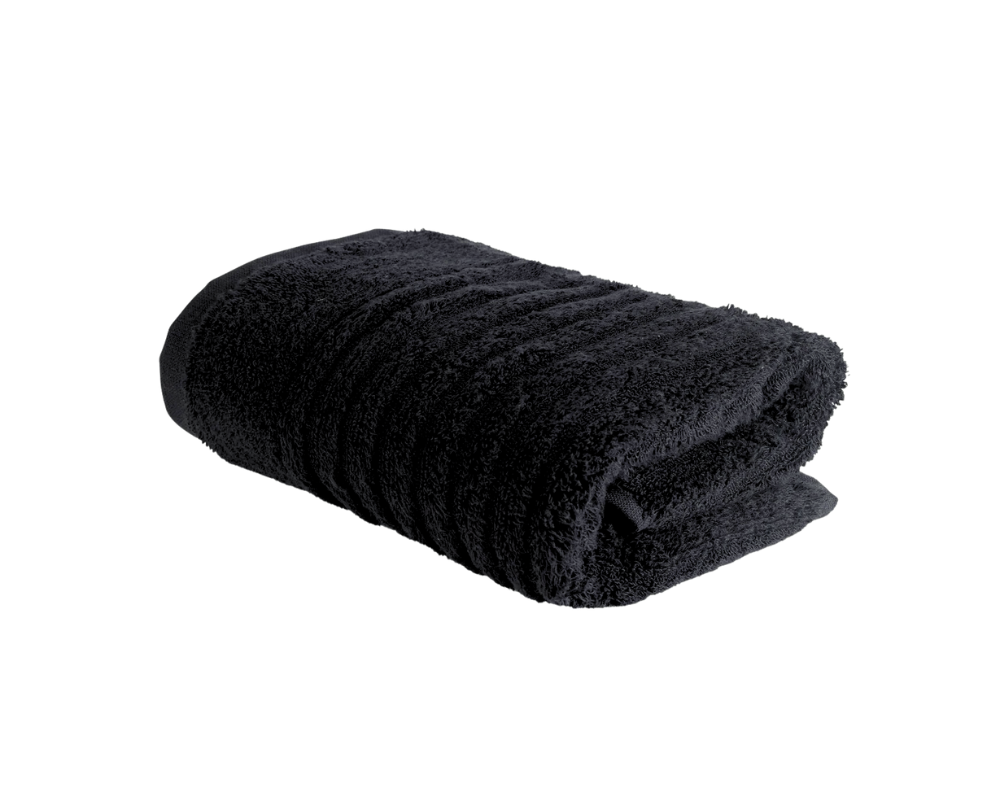 Wave håndklæde - sort