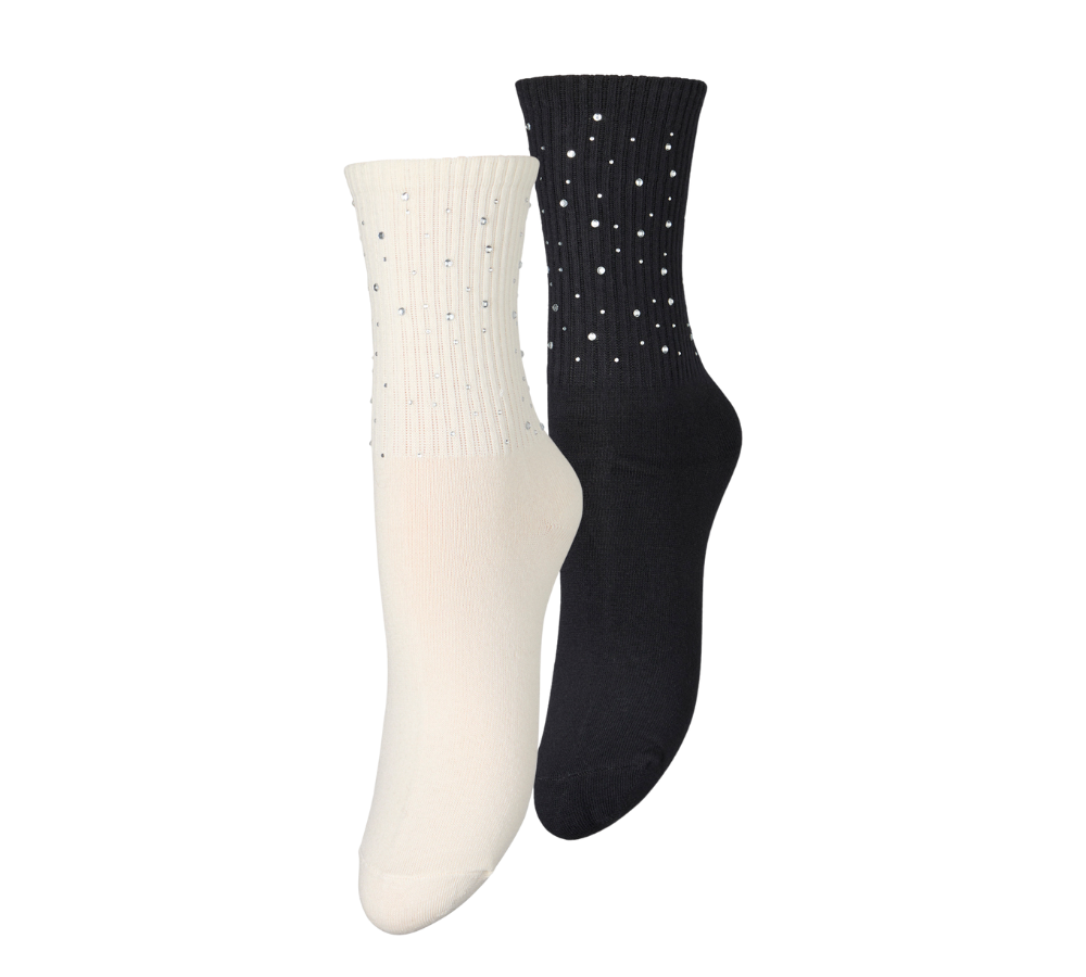 Glimsy Cotta strømper - 2 par