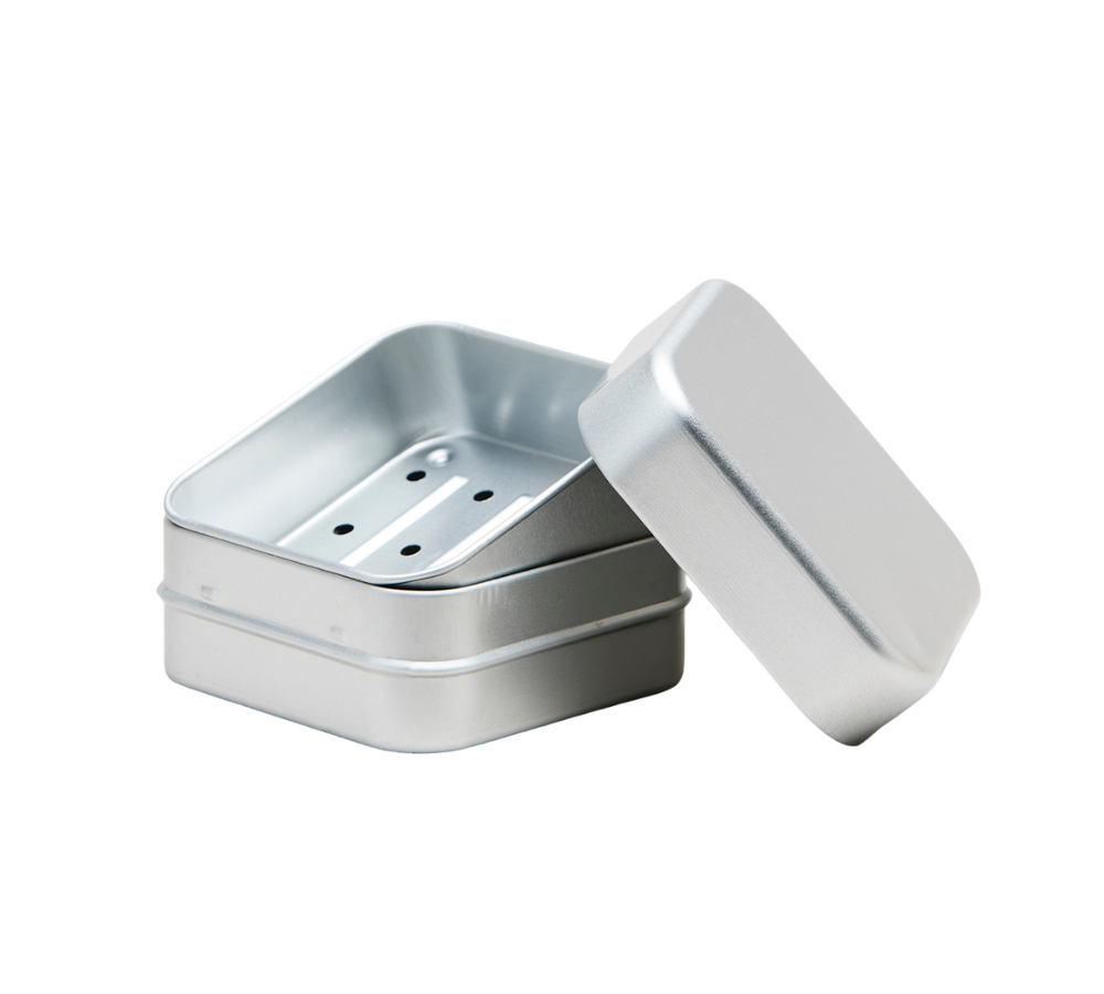 Sæbebeholder med rist  - L8 cm