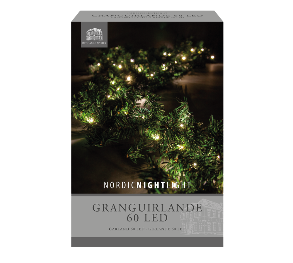 Garland gren med LED - L3 m