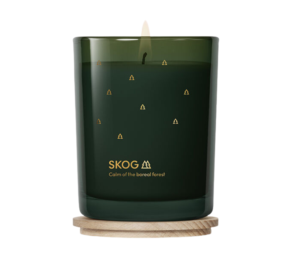 Skog Special Gold Edition duftlys - Forest Green