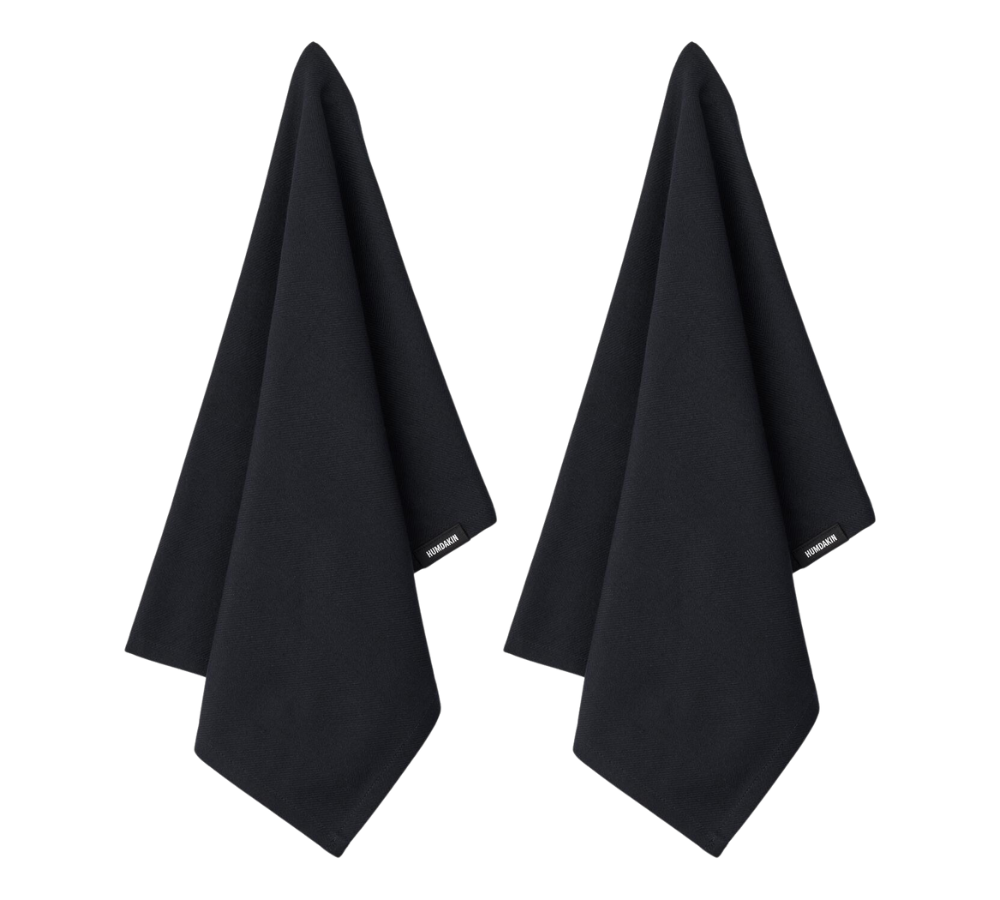 Organic viskestykker, Coal - 2 stk