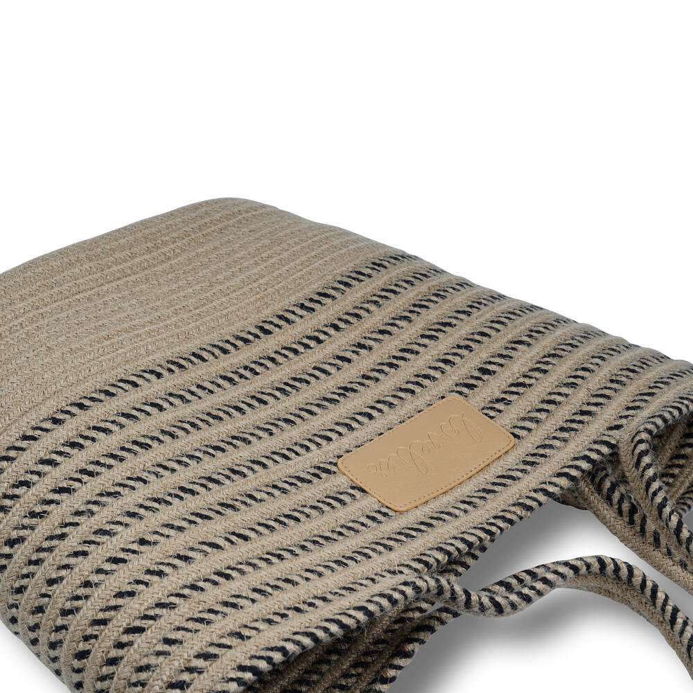 Paraiso strandtaske, stor - Dark Stripe