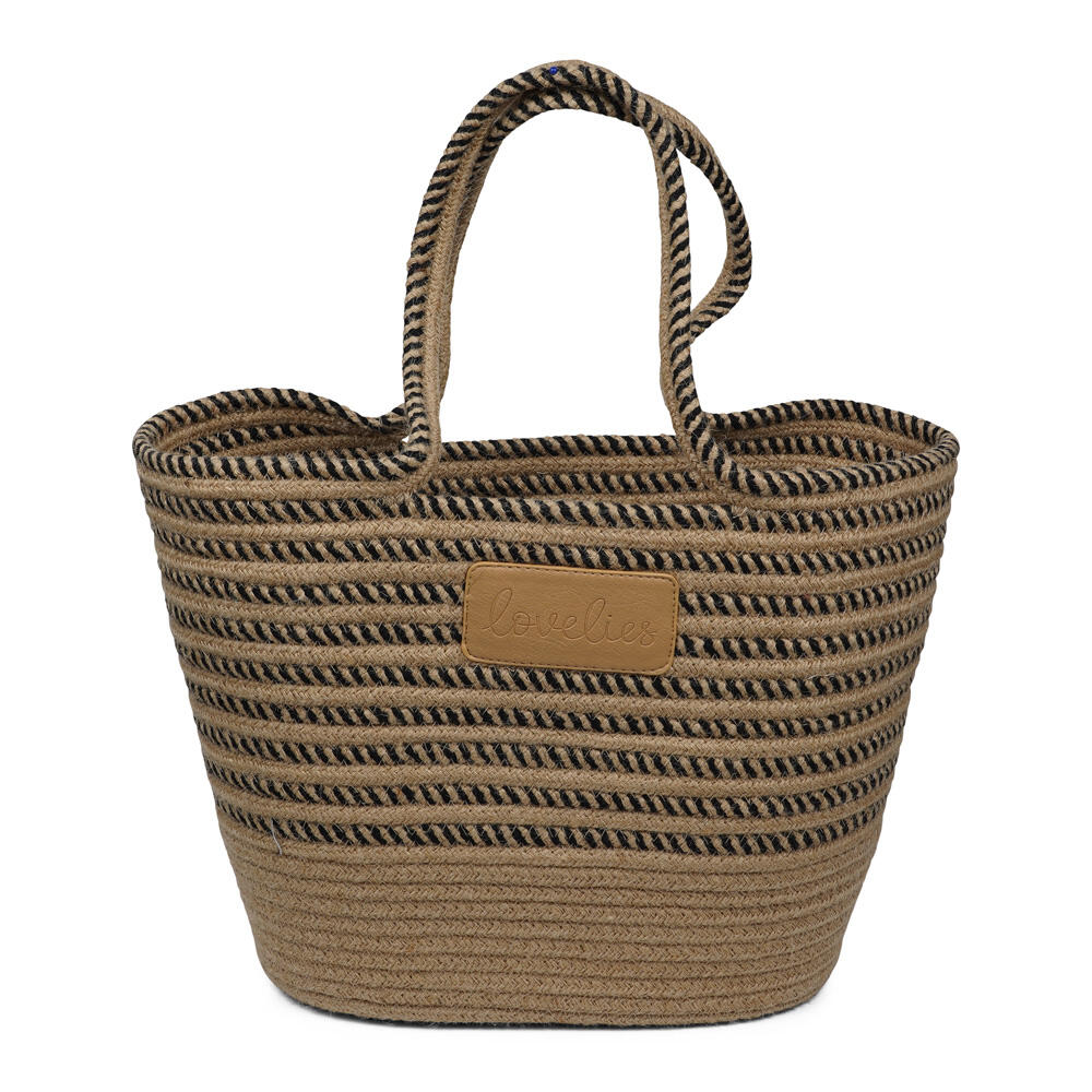 Paraiso strandtaske, mellem - Dark Stripe