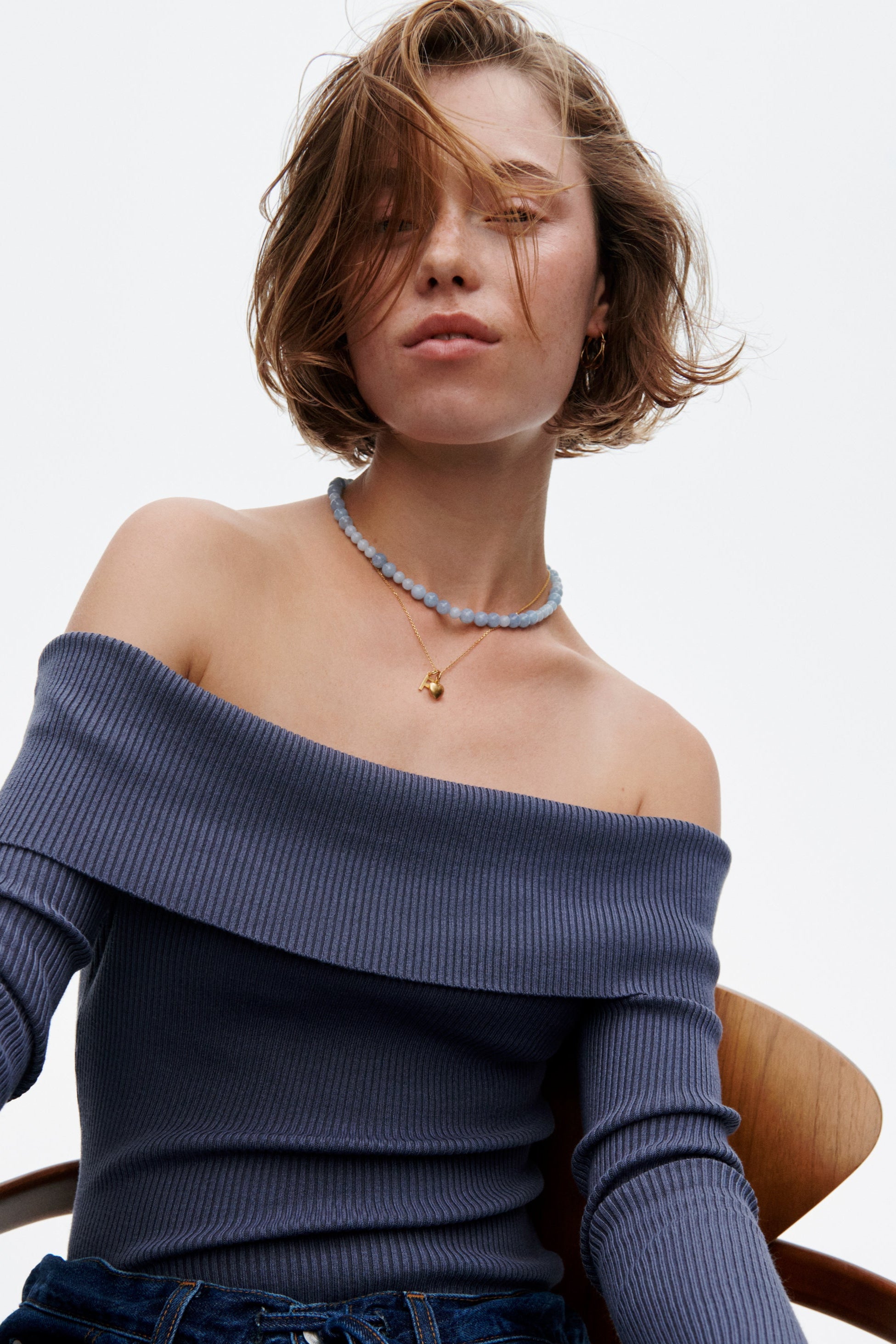 Love Letter vedhæng - forgyldt