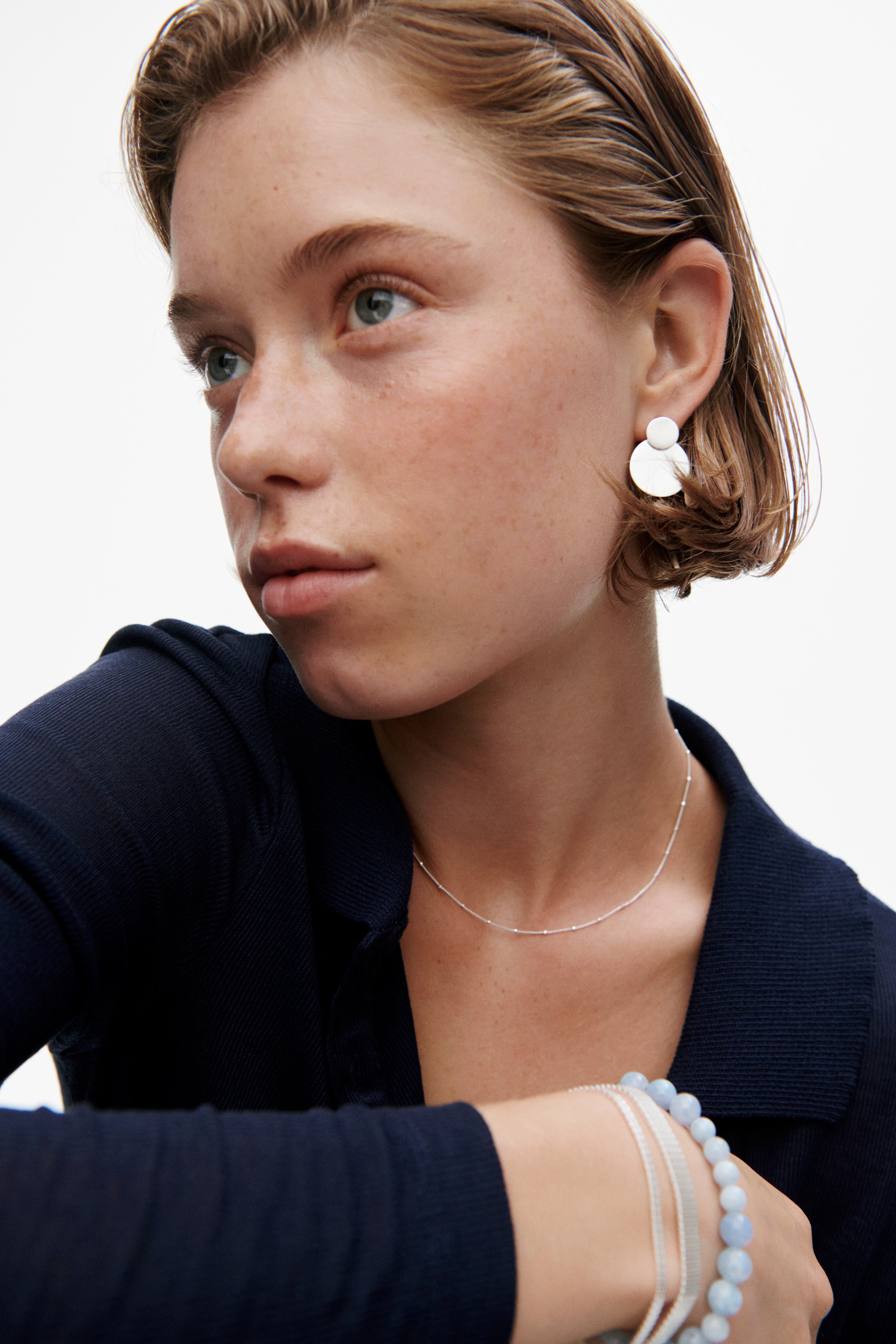 Eda halskæde - forgyldt