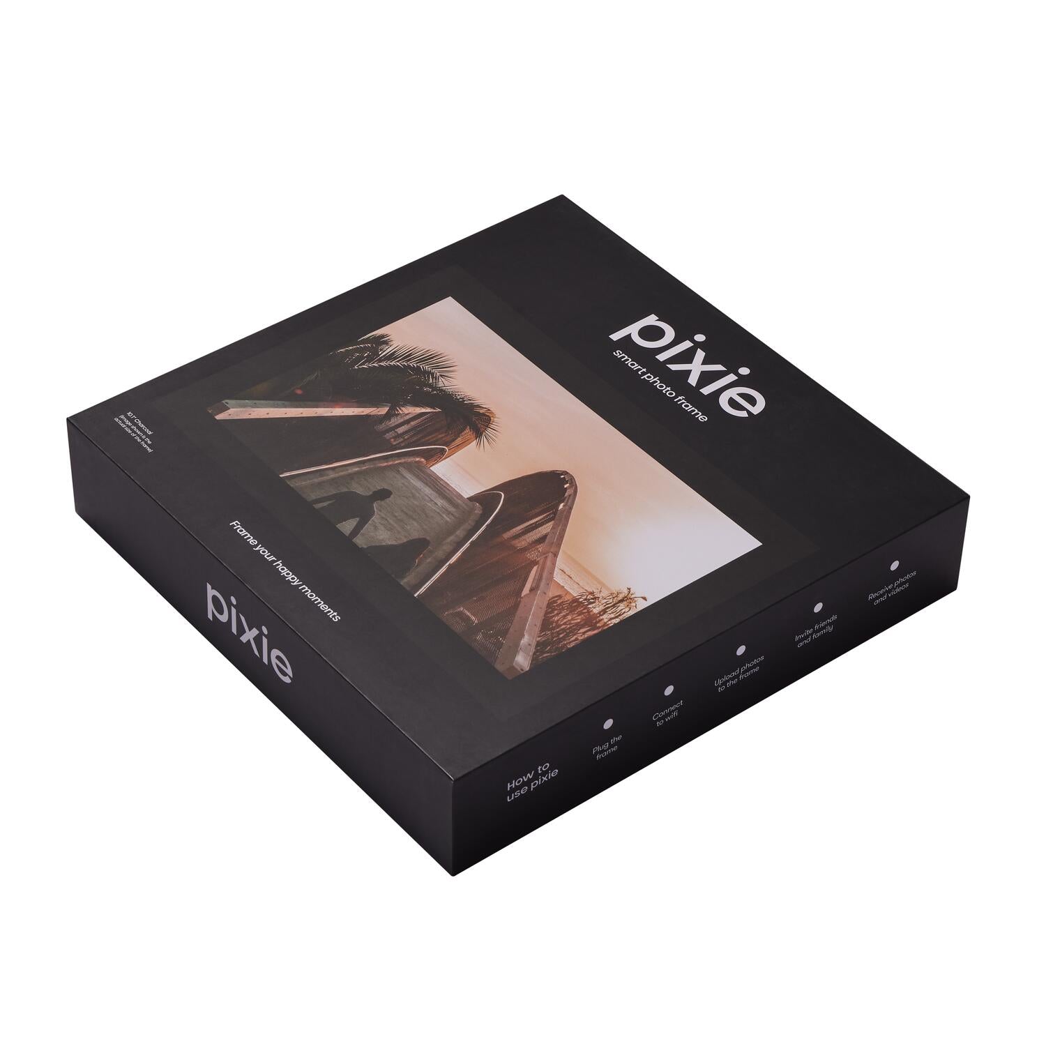 Digital fotoramme - sort