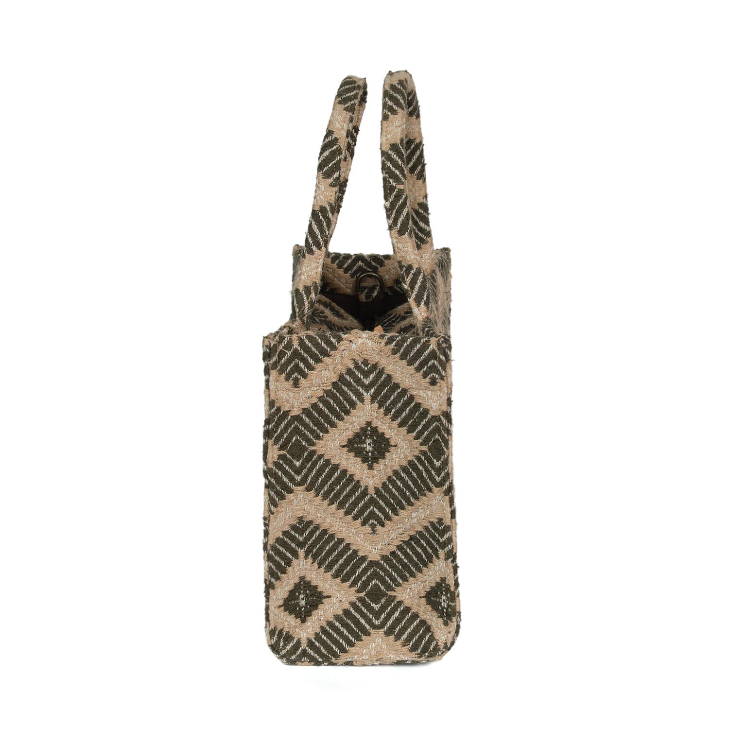 La Rambla shopper, mellem - Olive