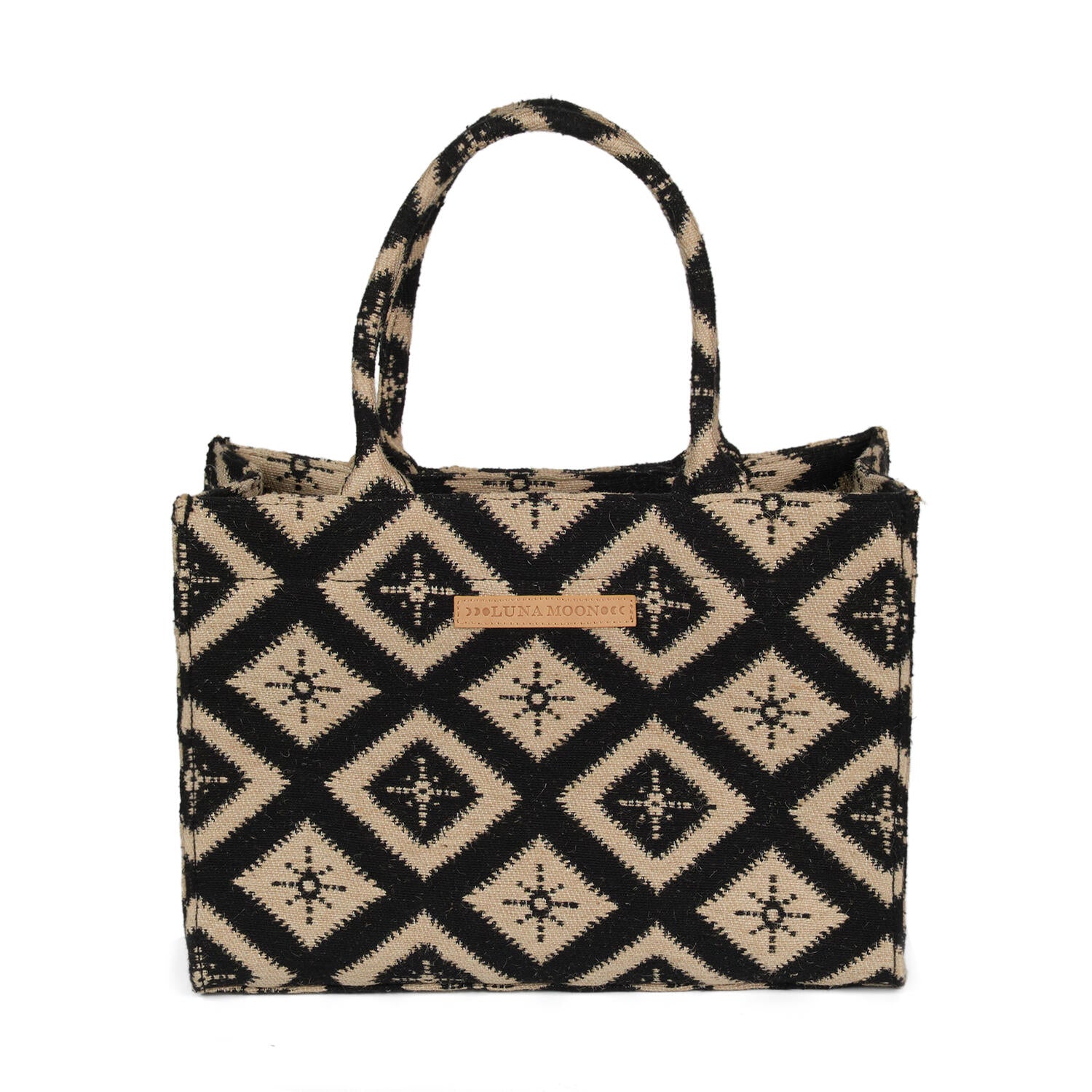 Rue Rivoli shopper, mellem - sort