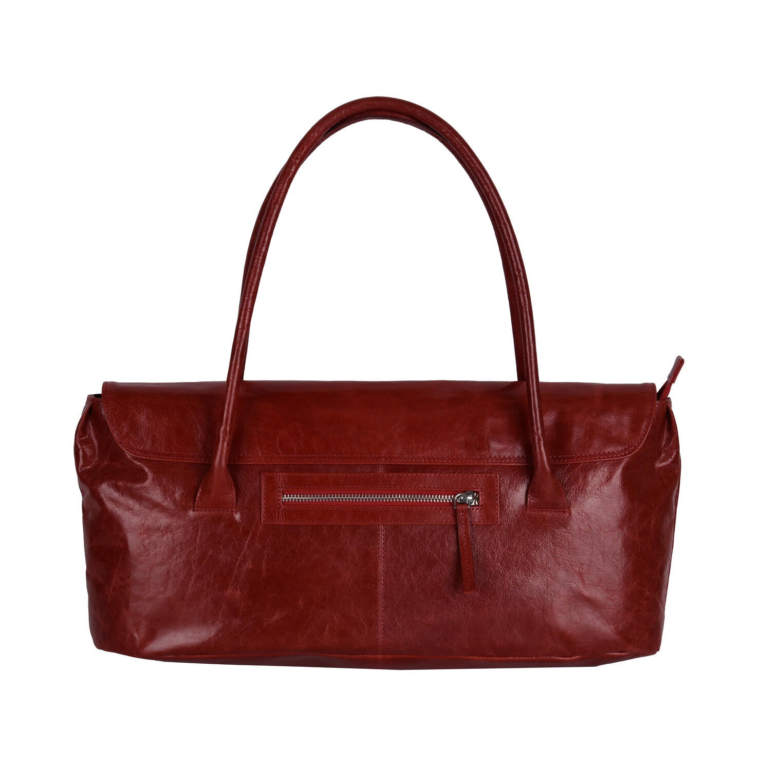 Palma lædertaske - Firey Red