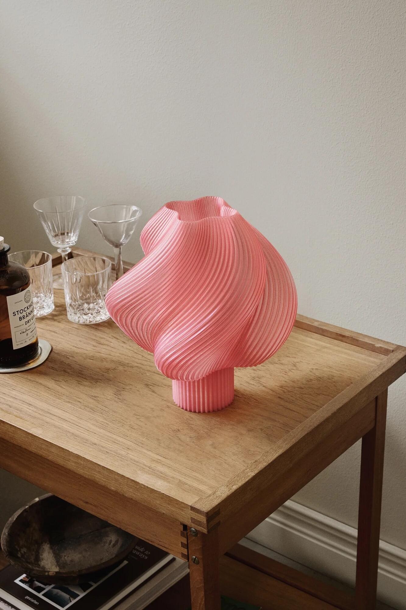 Soft Serve bordlampe, H26 cm - Peach