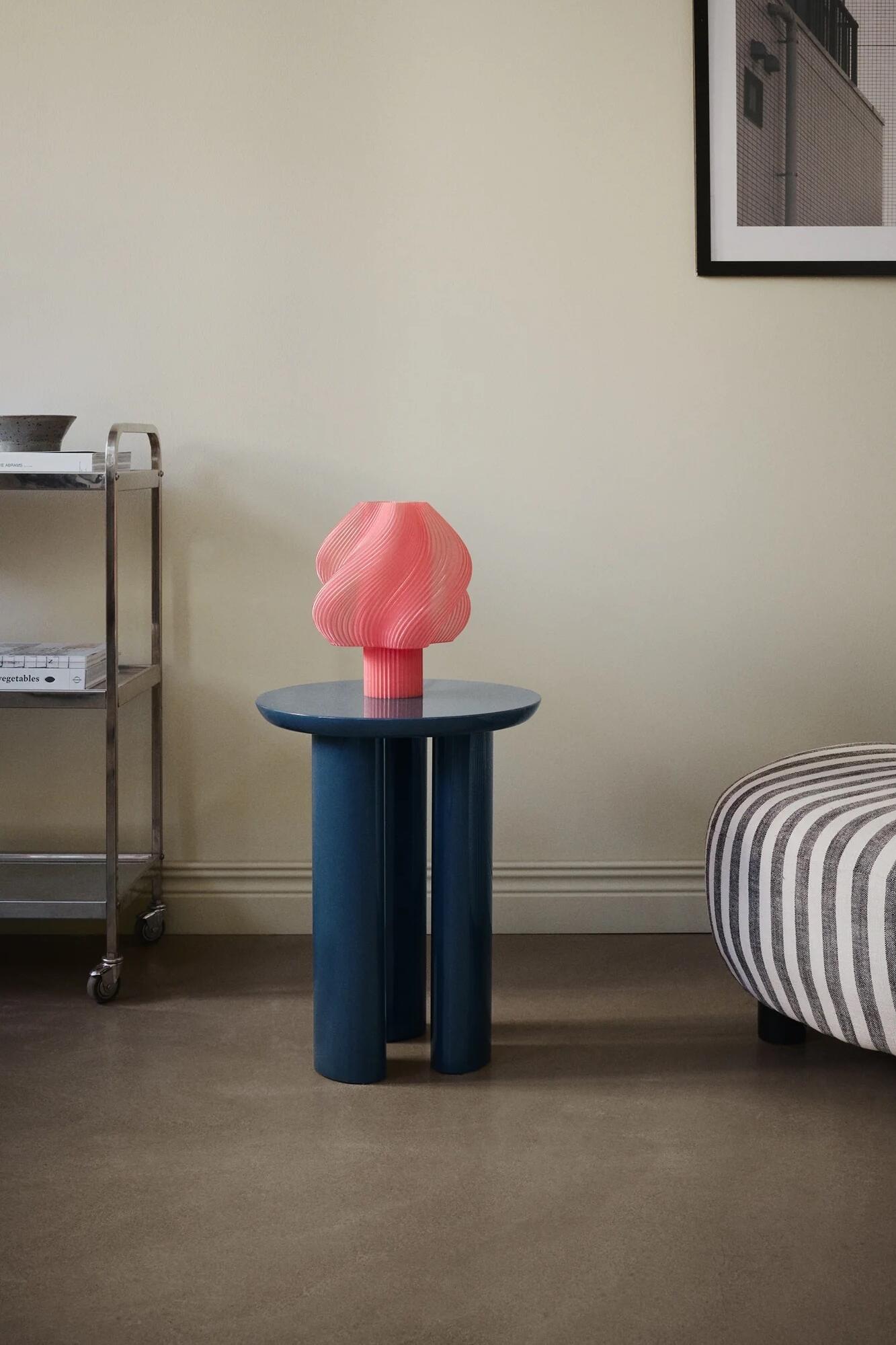 Soft Serve bordlampe, H26 cm - Peach