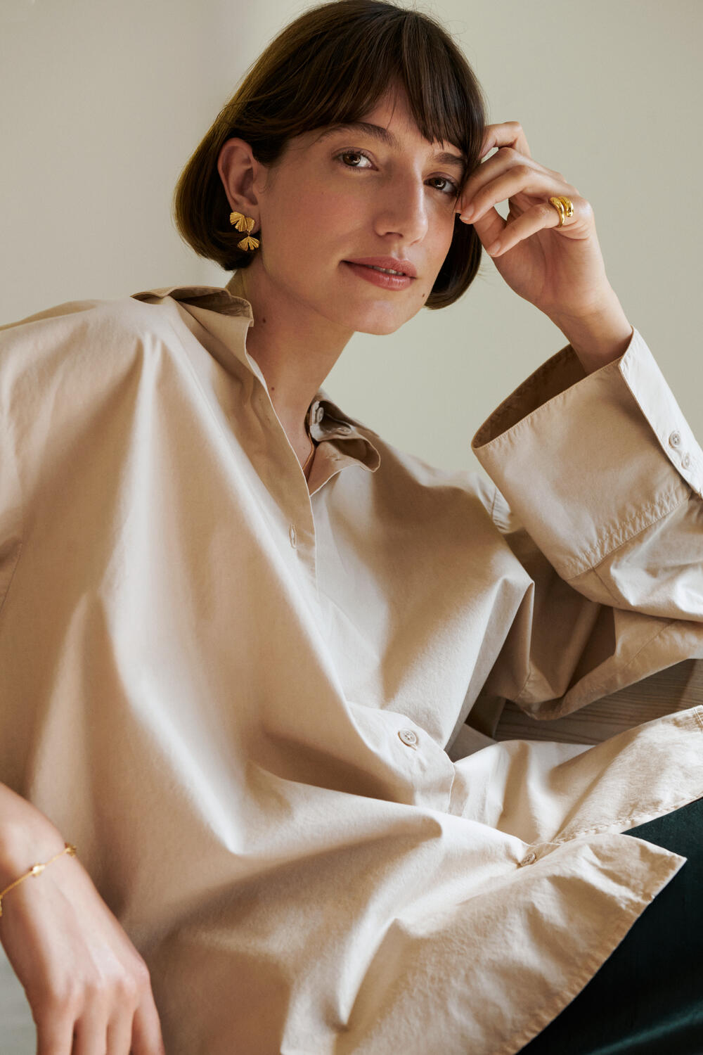 La Pausa ring - forgyldt