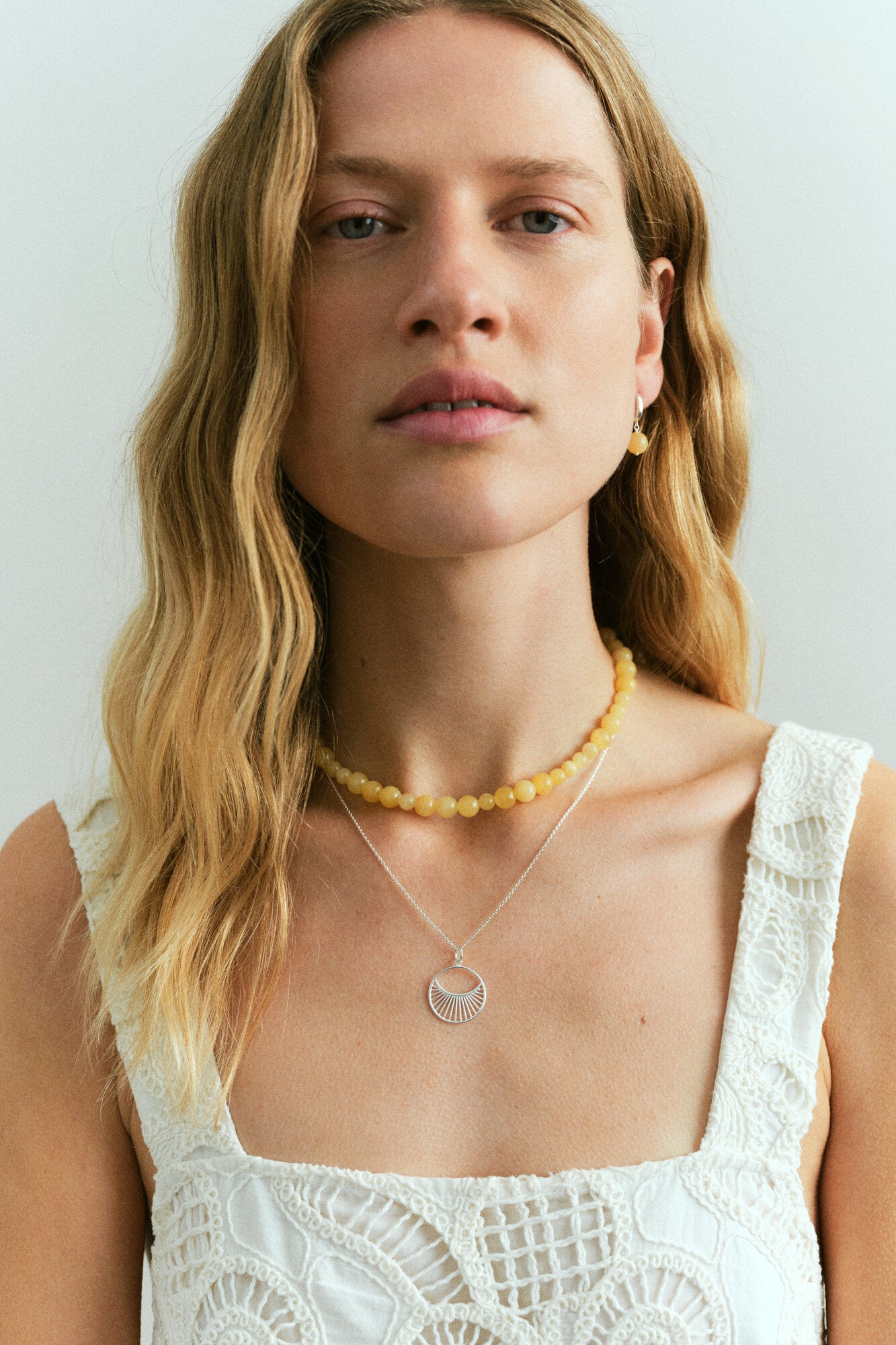 Honey halskæde - forgyldt