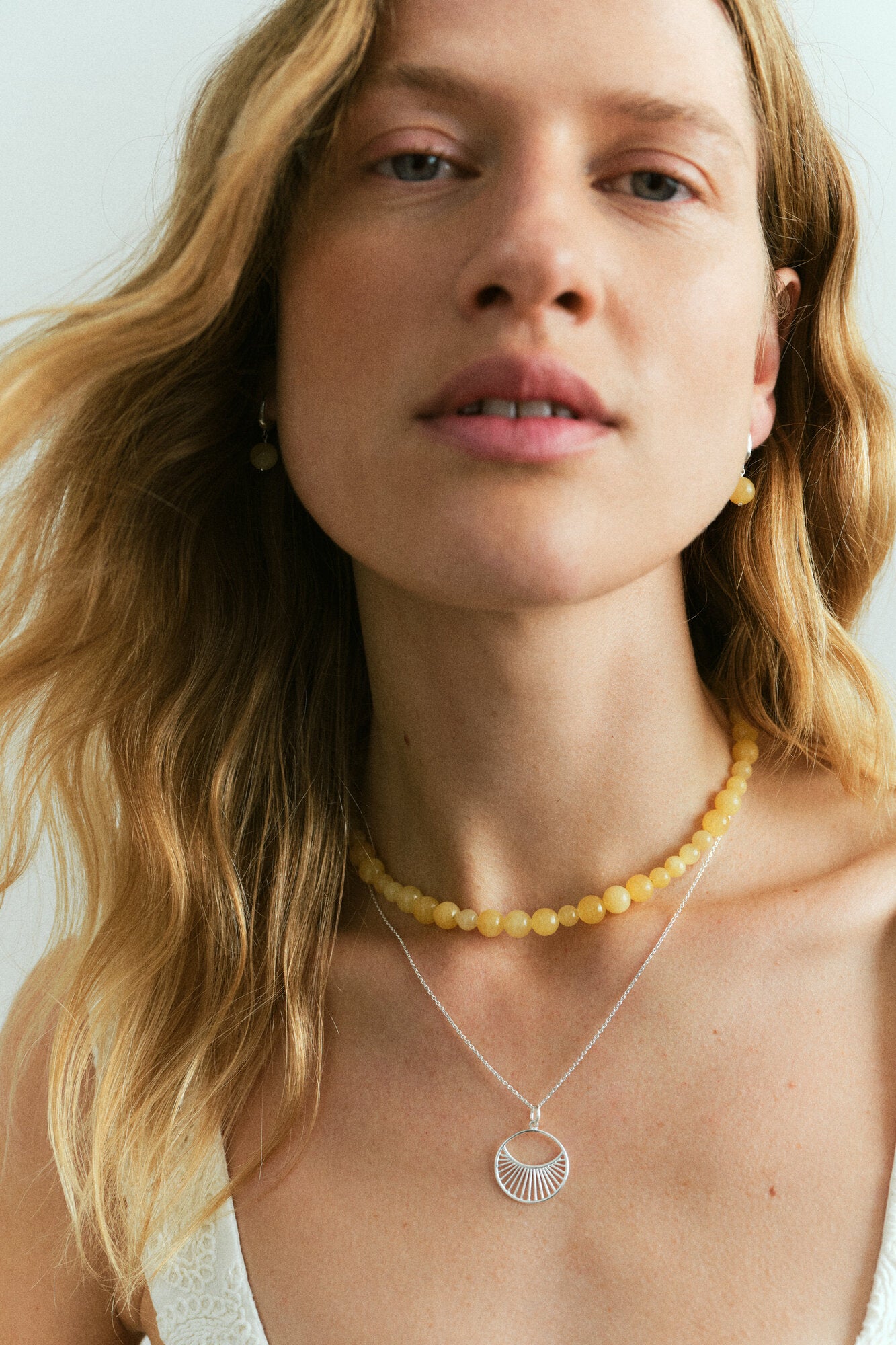 Honey halskæde - forgyldt