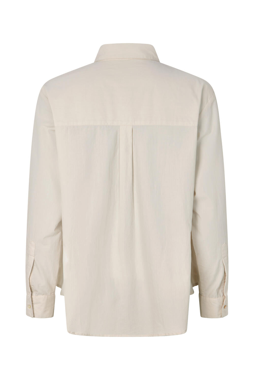 Poplin side gather shirt - Djana