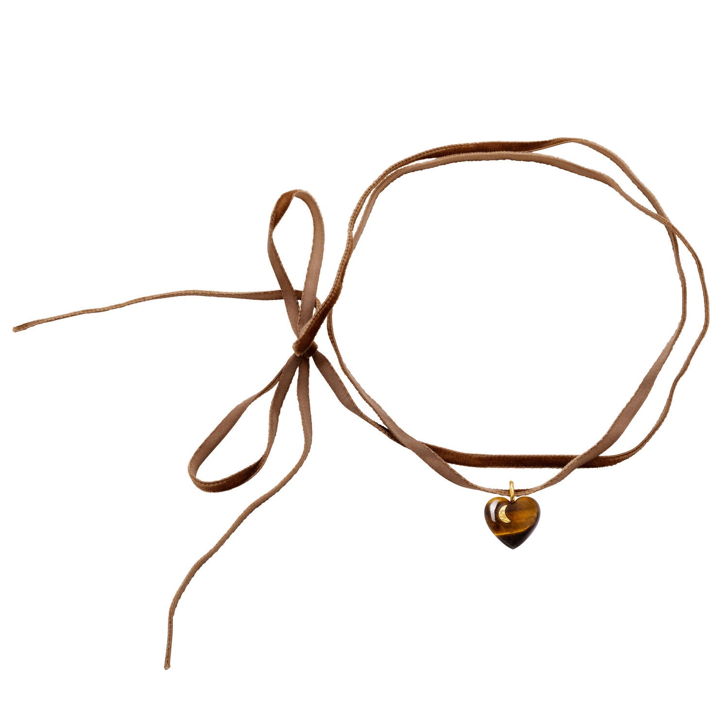 Power Choker halskæde - Tiger Eye