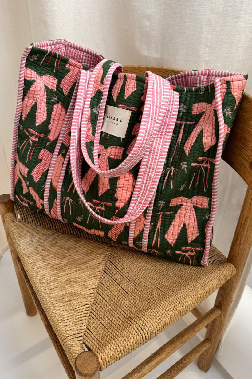 Pricilla shopper taske - Ribbon Pink