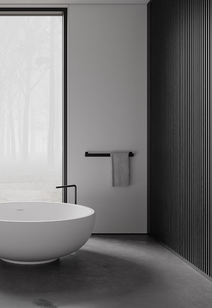 Håndklædeholder - sort