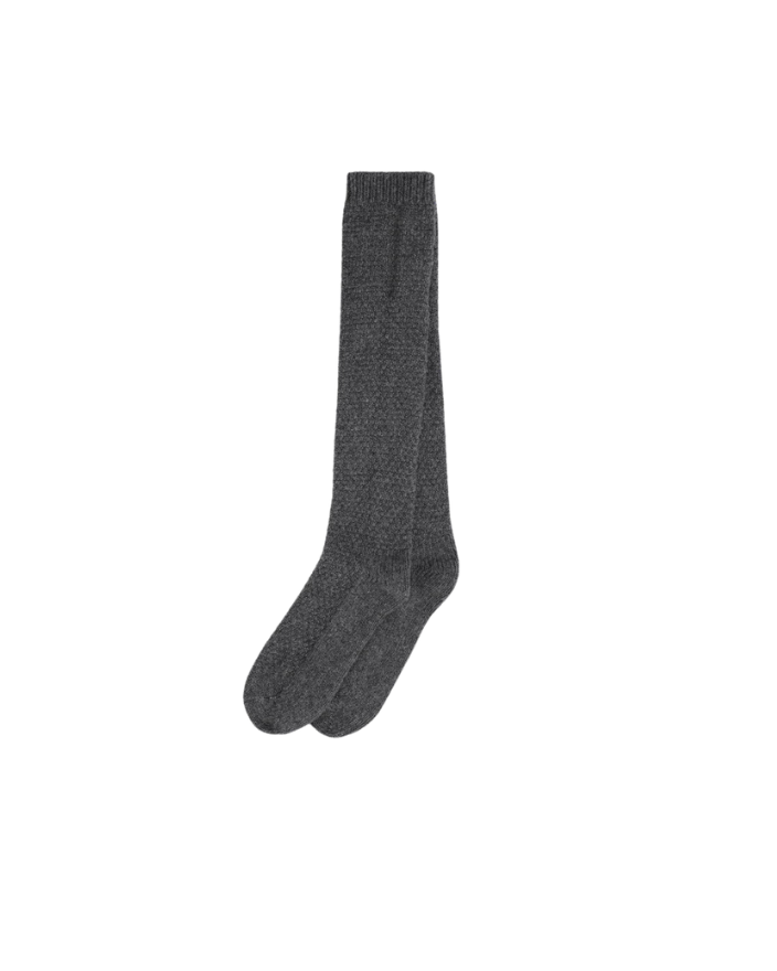 pearly knæstrømper - Dark Charcoal