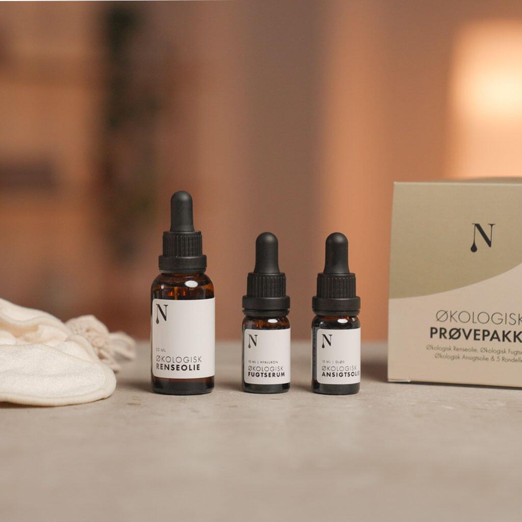 Økologisk prøvepakke - 50 ml