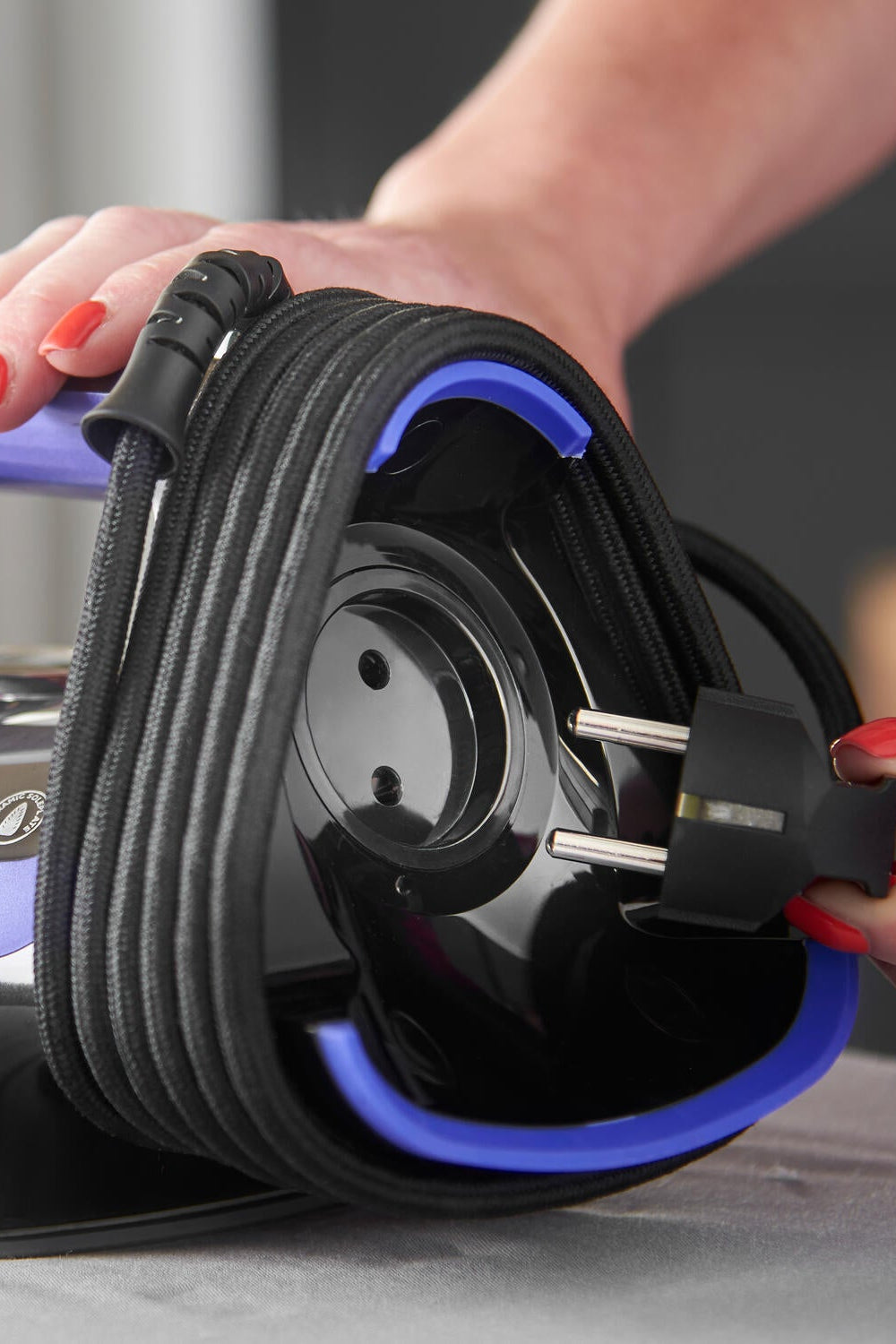 Easy Store Pro Plug & Wind strygejern - blå