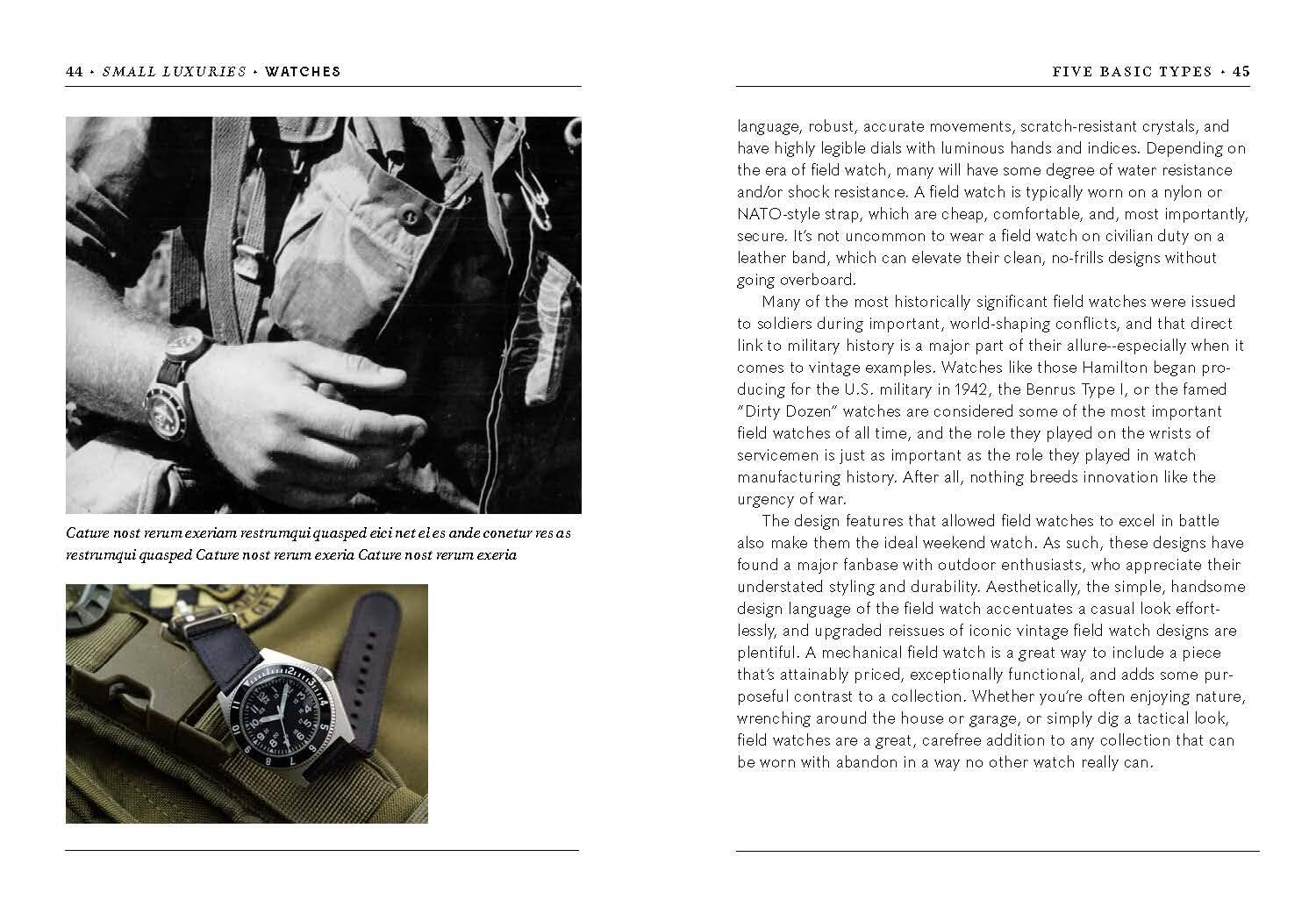 Small Luxuries: Watches bog