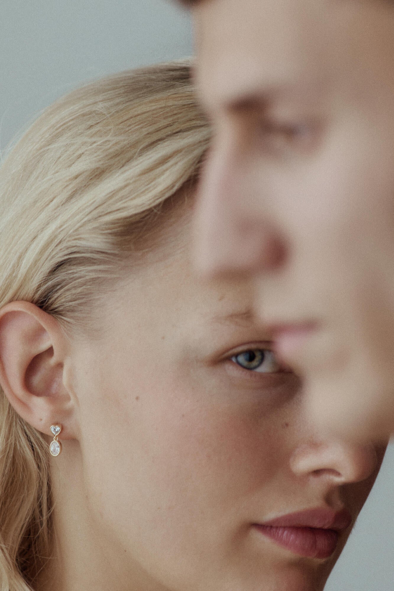 Ophelia øreringe - forgyldt