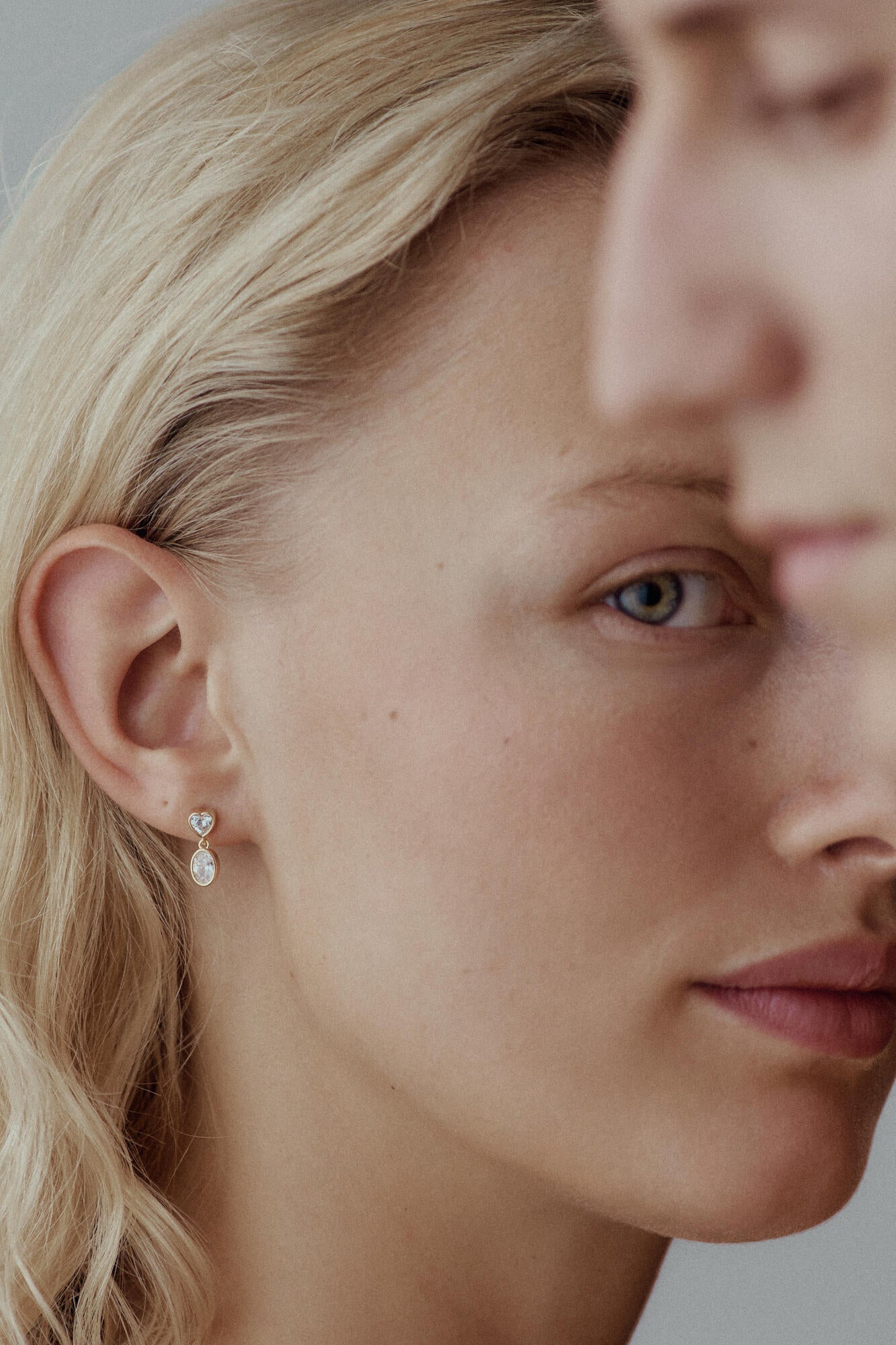 Ophelia øreringe - forgyldt