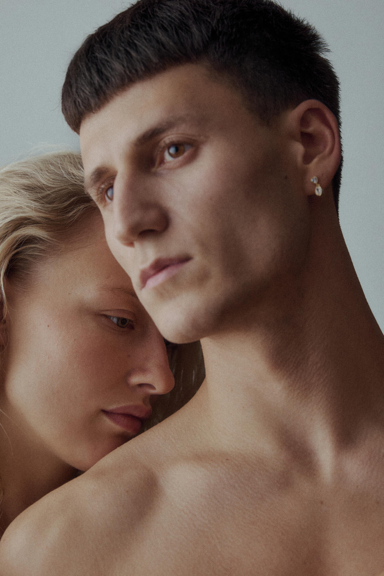 Ophelia øreringe - forgyldt