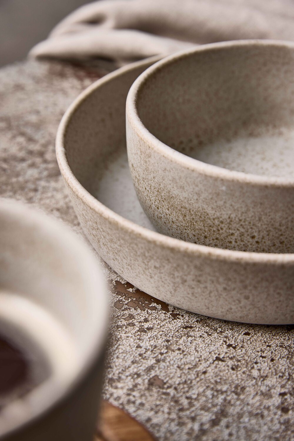 Suppetallerken, Sandy Beige - Ø19.5 cm.