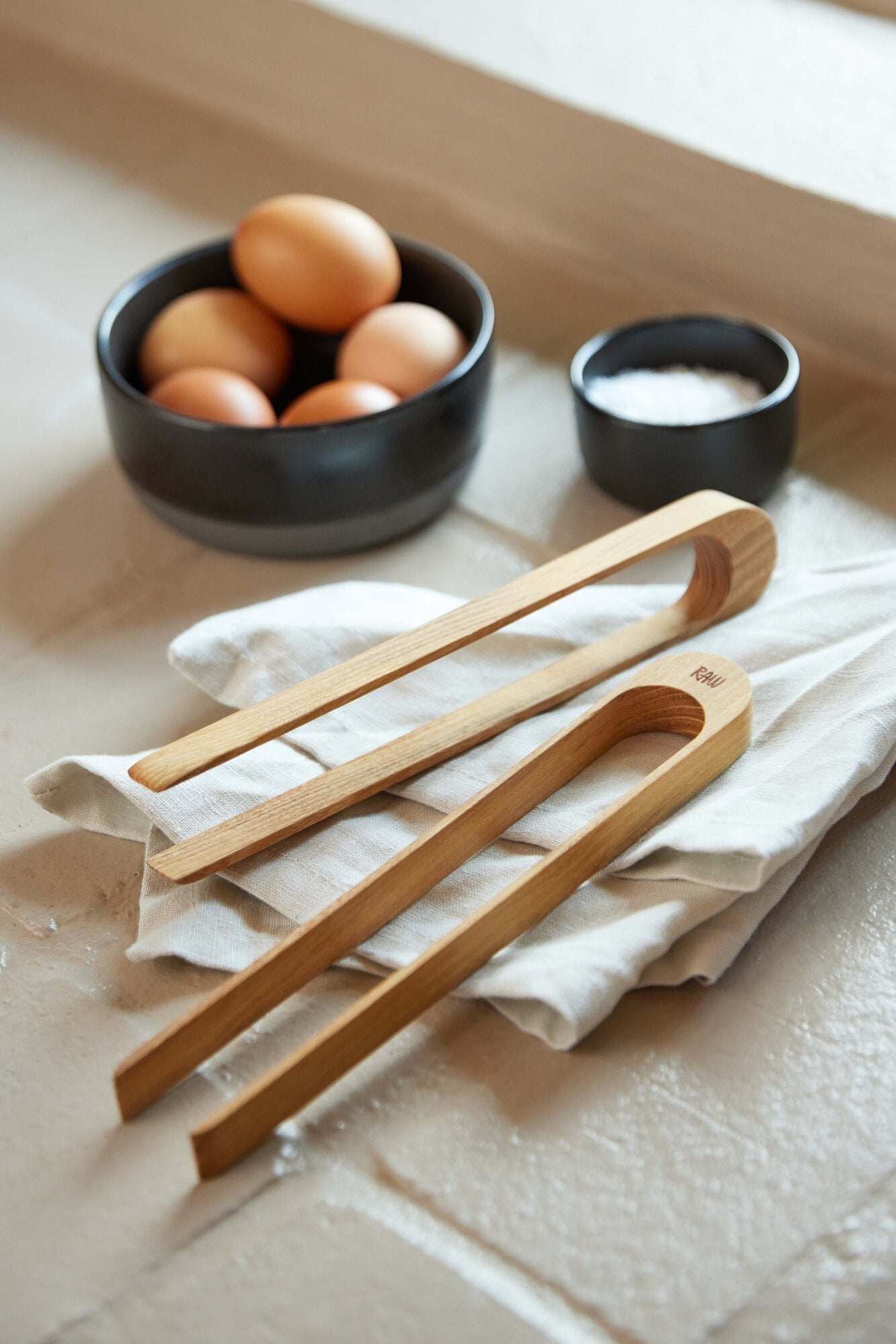 Køkkentang, L23 cm – Teak