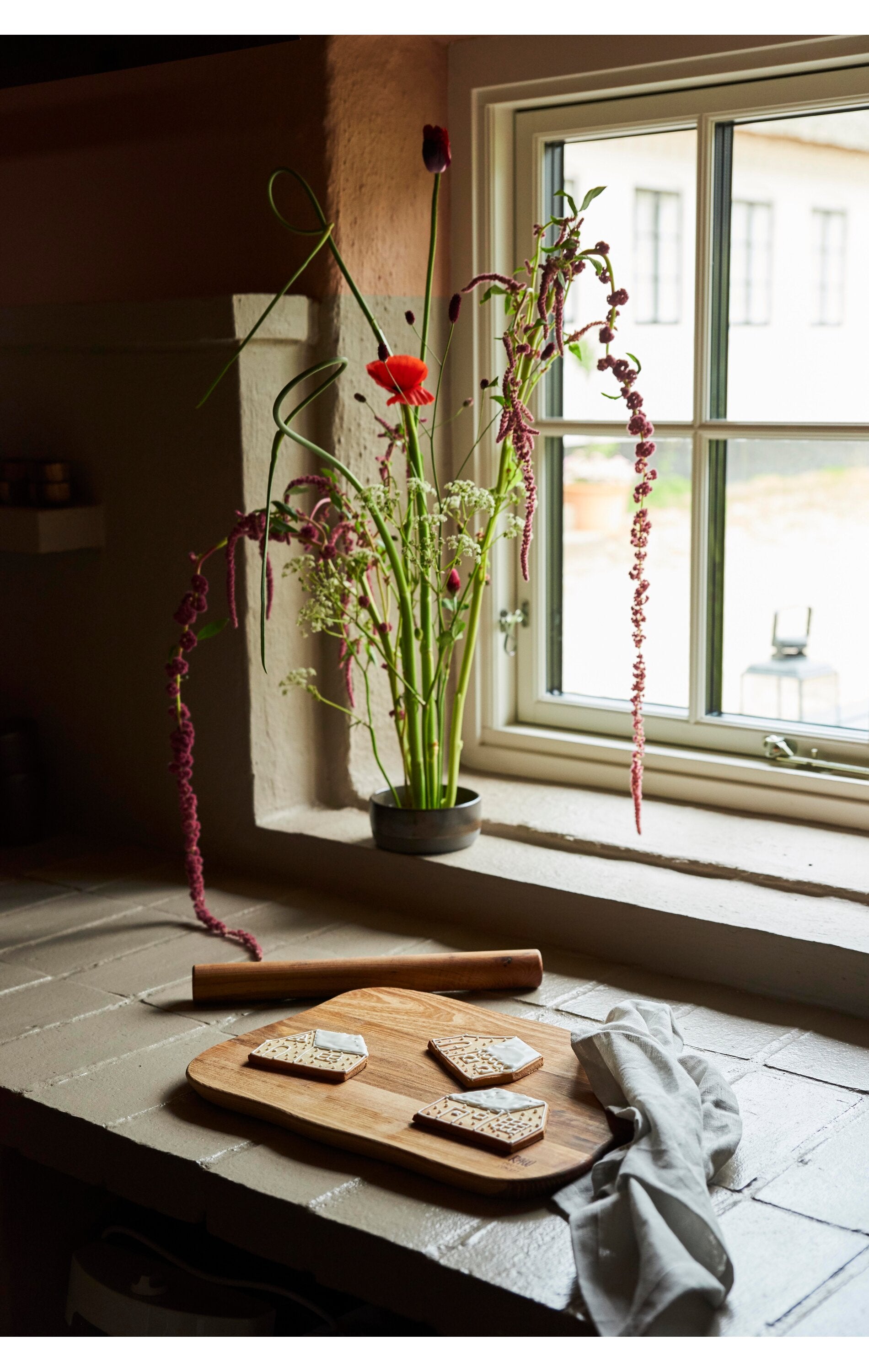 Teak skærebræt sæt, Teak - 2 stk.