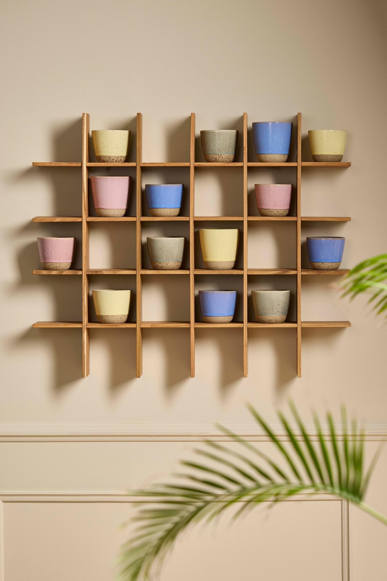 Reol, 70x58 cm – Teak