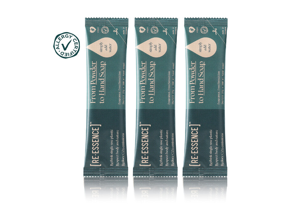 Håndsæbe refill, 3 stk - parfumefri