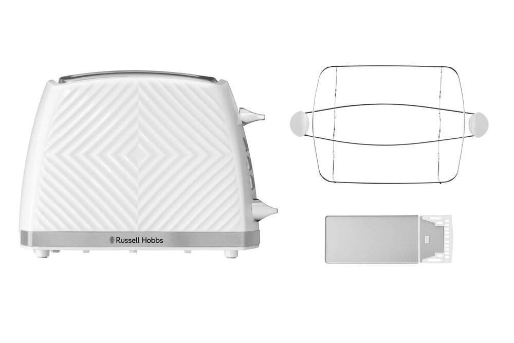 Groove 2S toaster - hvid