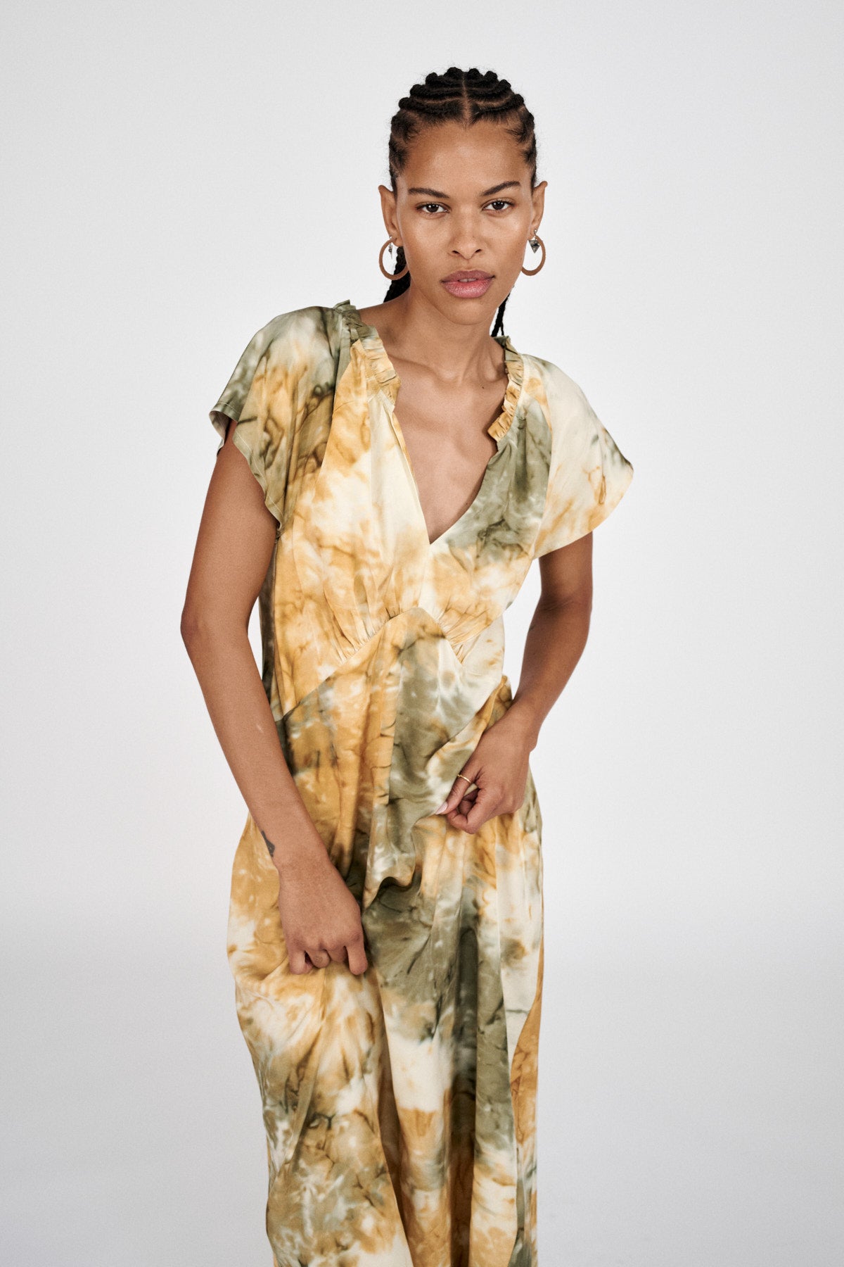 Rosie kjole - Forest Combo