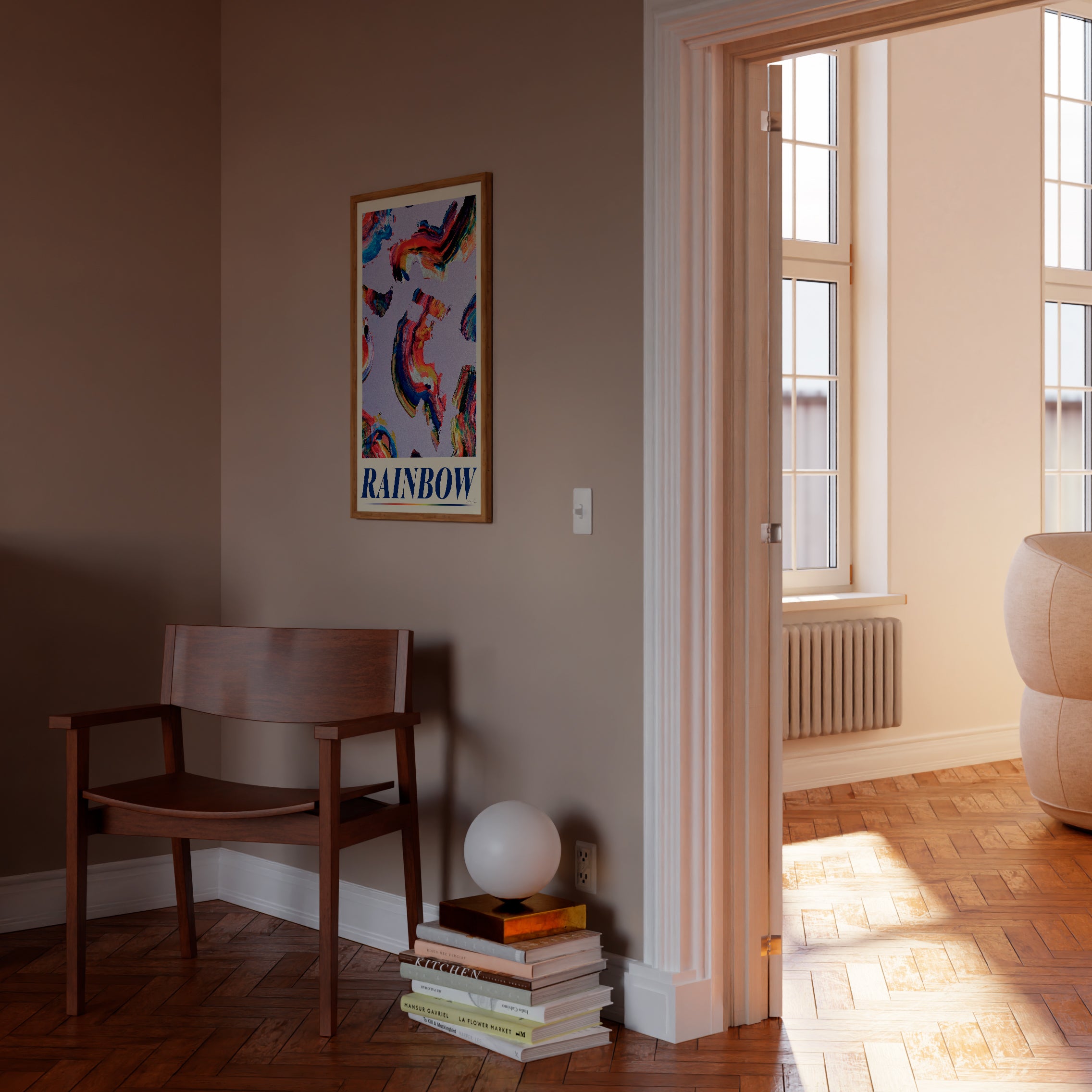 Rainbow plakat - A3