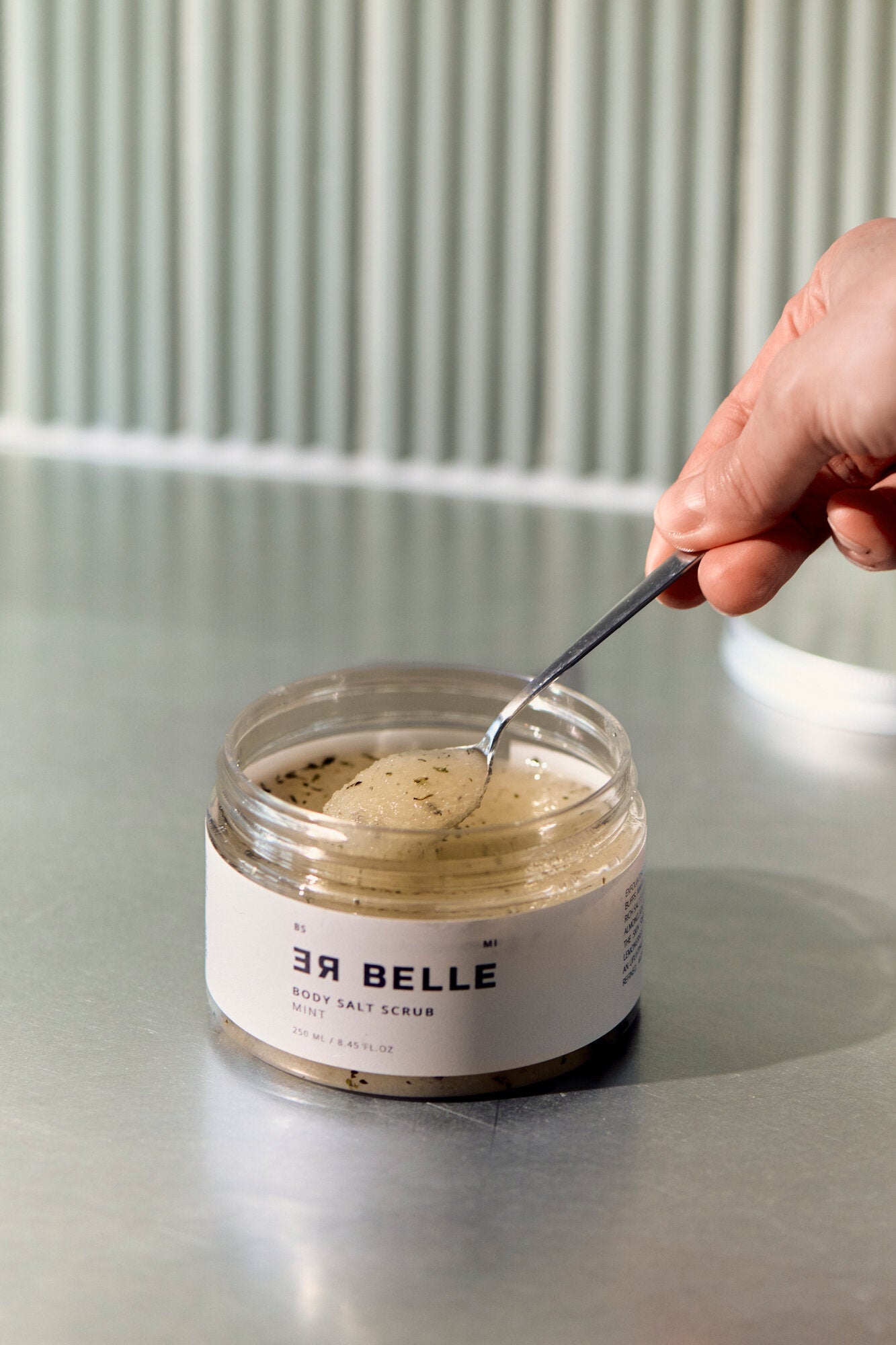 Body Salt Scrub, Mint - 250 ml