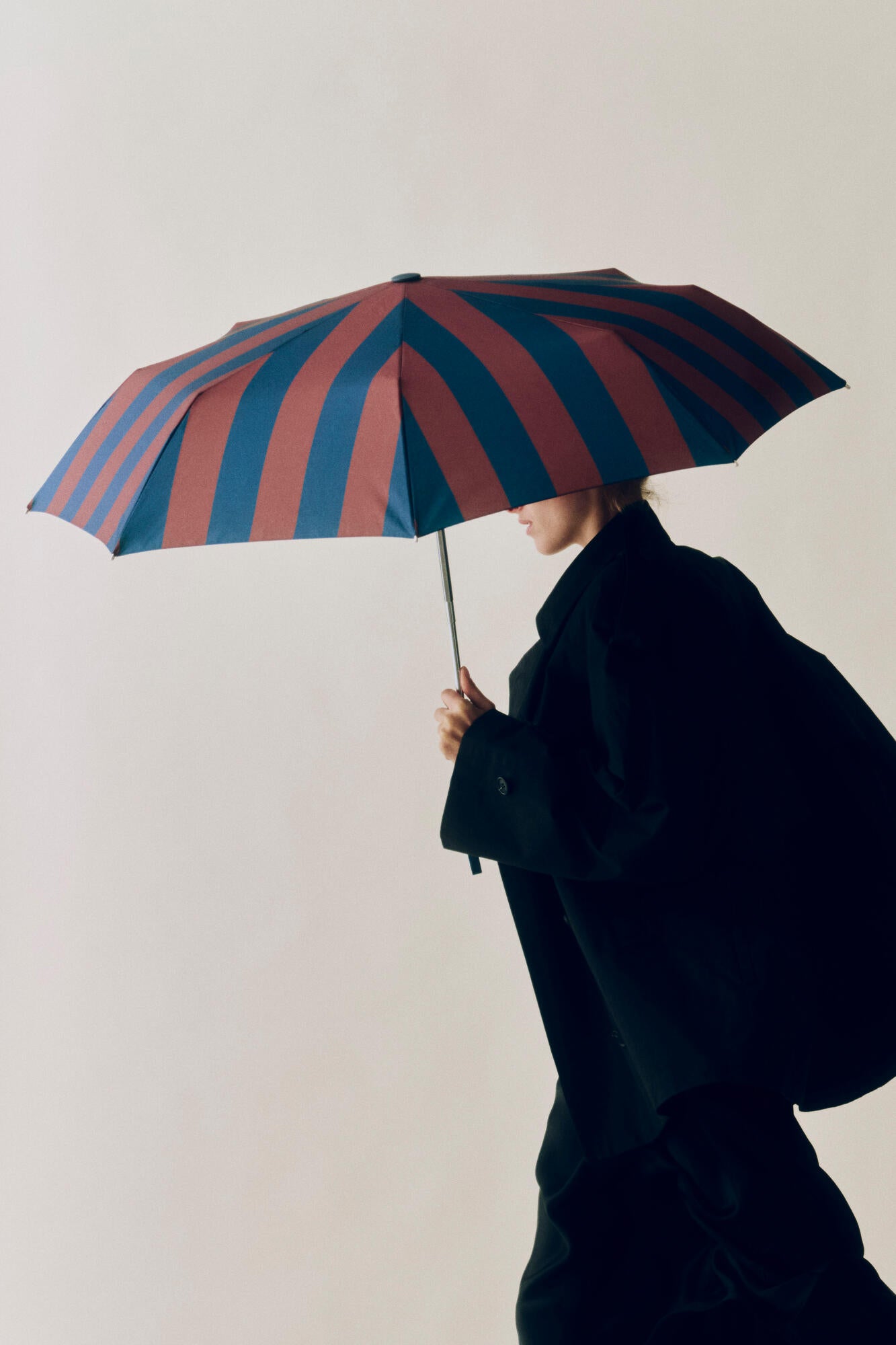 Regn paraply - brun