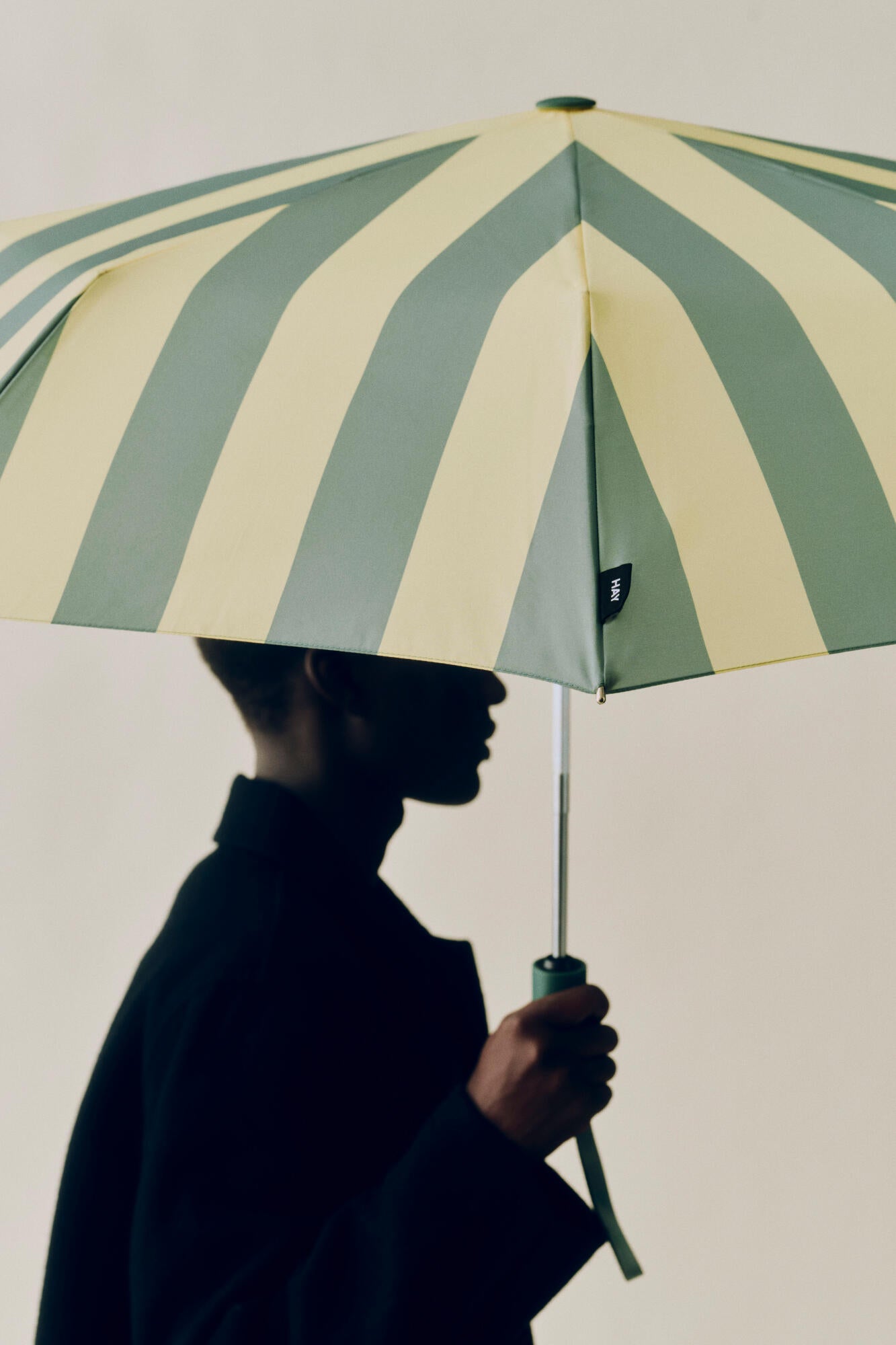 Regn paraply - Soft yellow