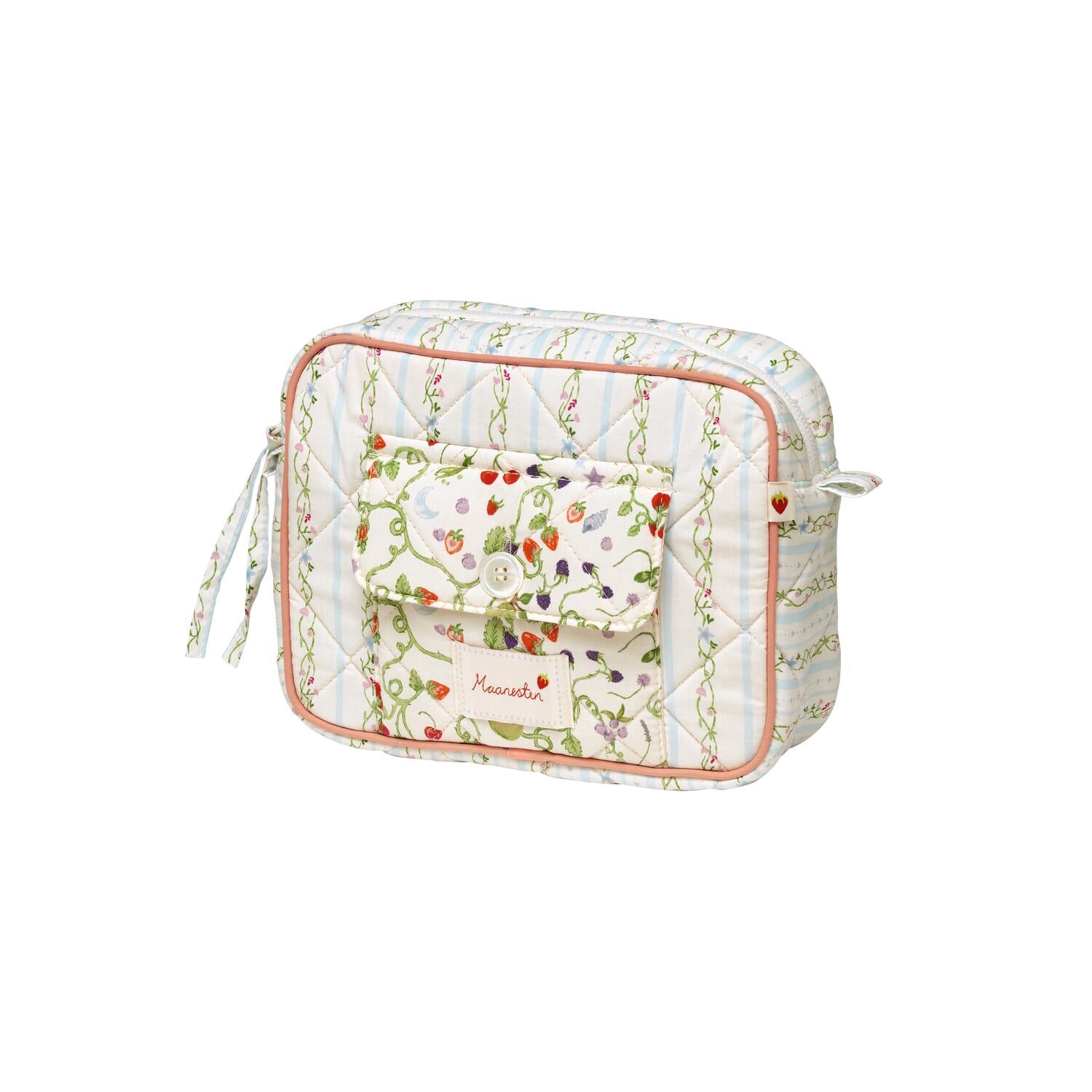 Reva toilettaske - Summer Stripes Blue