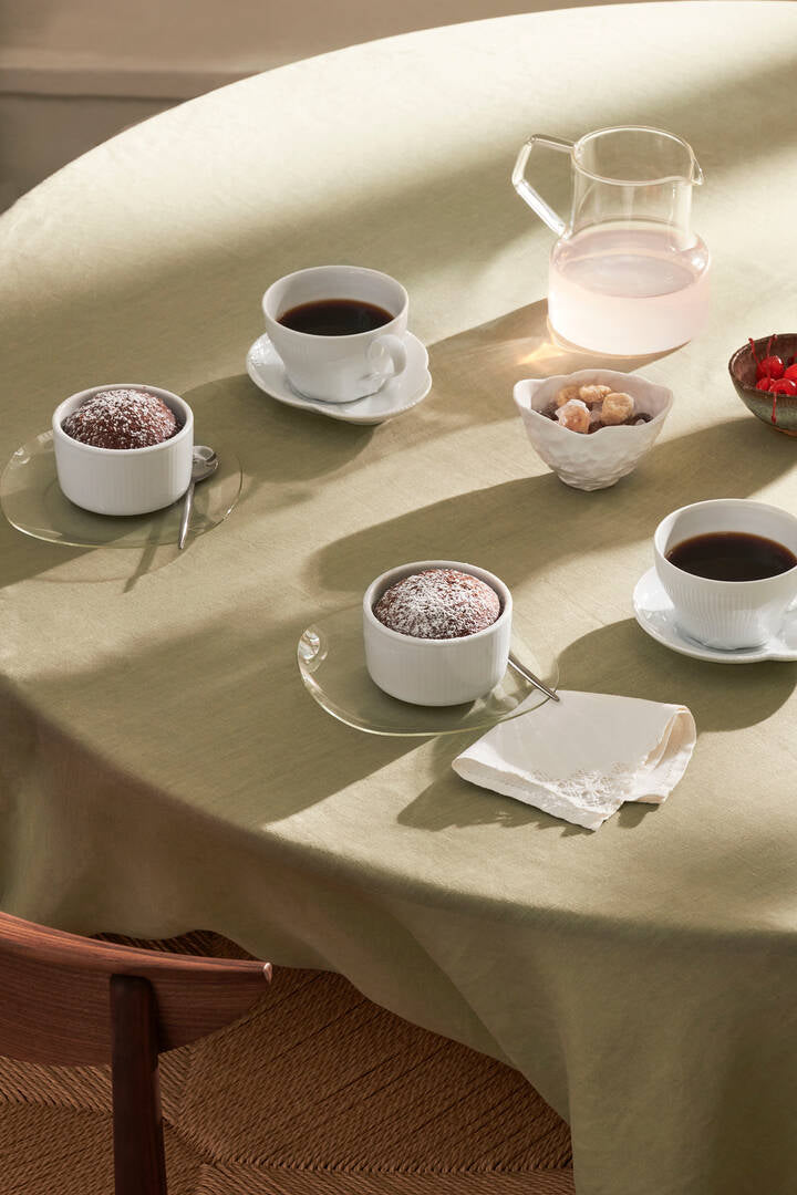 Hvid Elements kop m/ underkop - 26 cl.