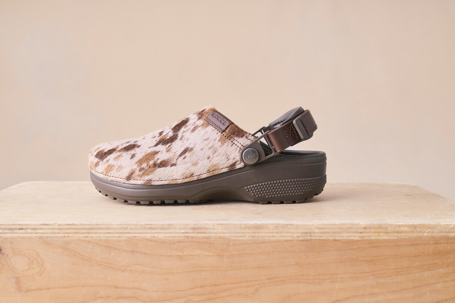Classic Crafted Pony Hair clog - Espresso