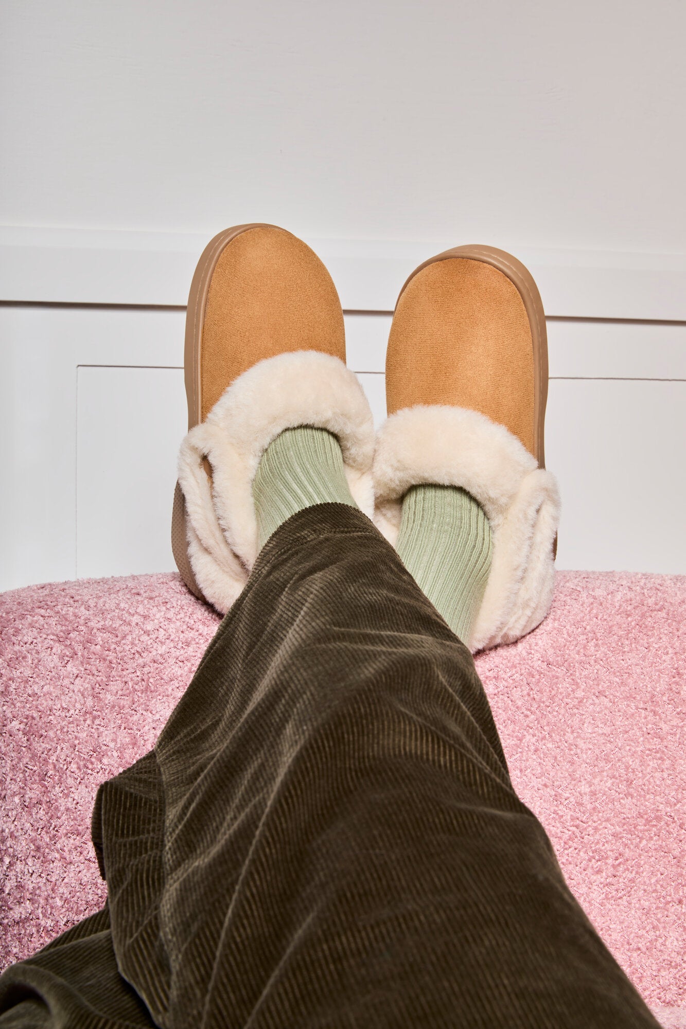 Classic Unfurgettable Suede clog - Sepia