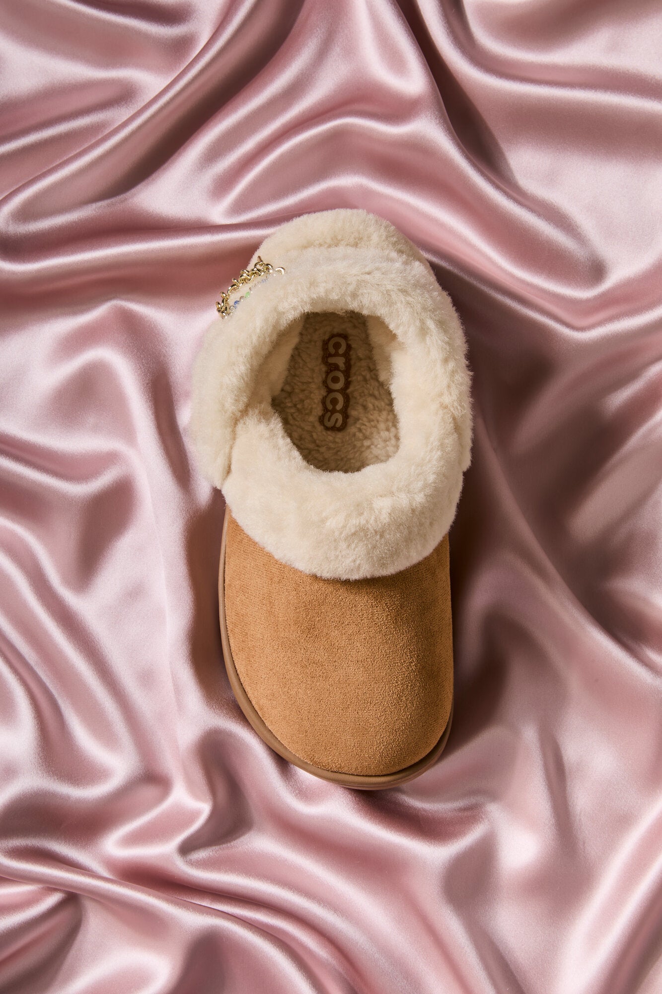 Classic Unfurgettable Suede clog - Sepia
