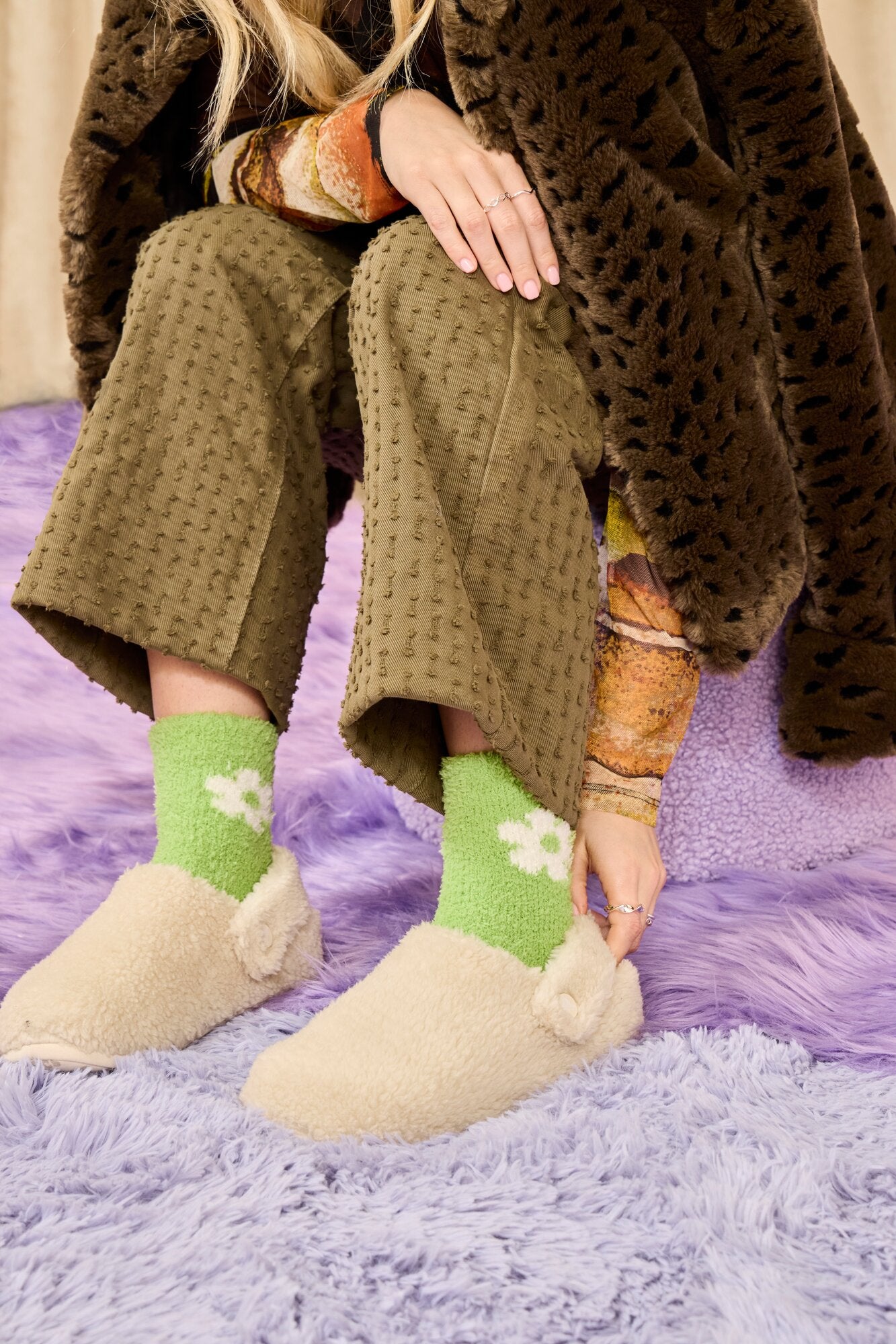 Classic Cozzzy slippes - Stucco