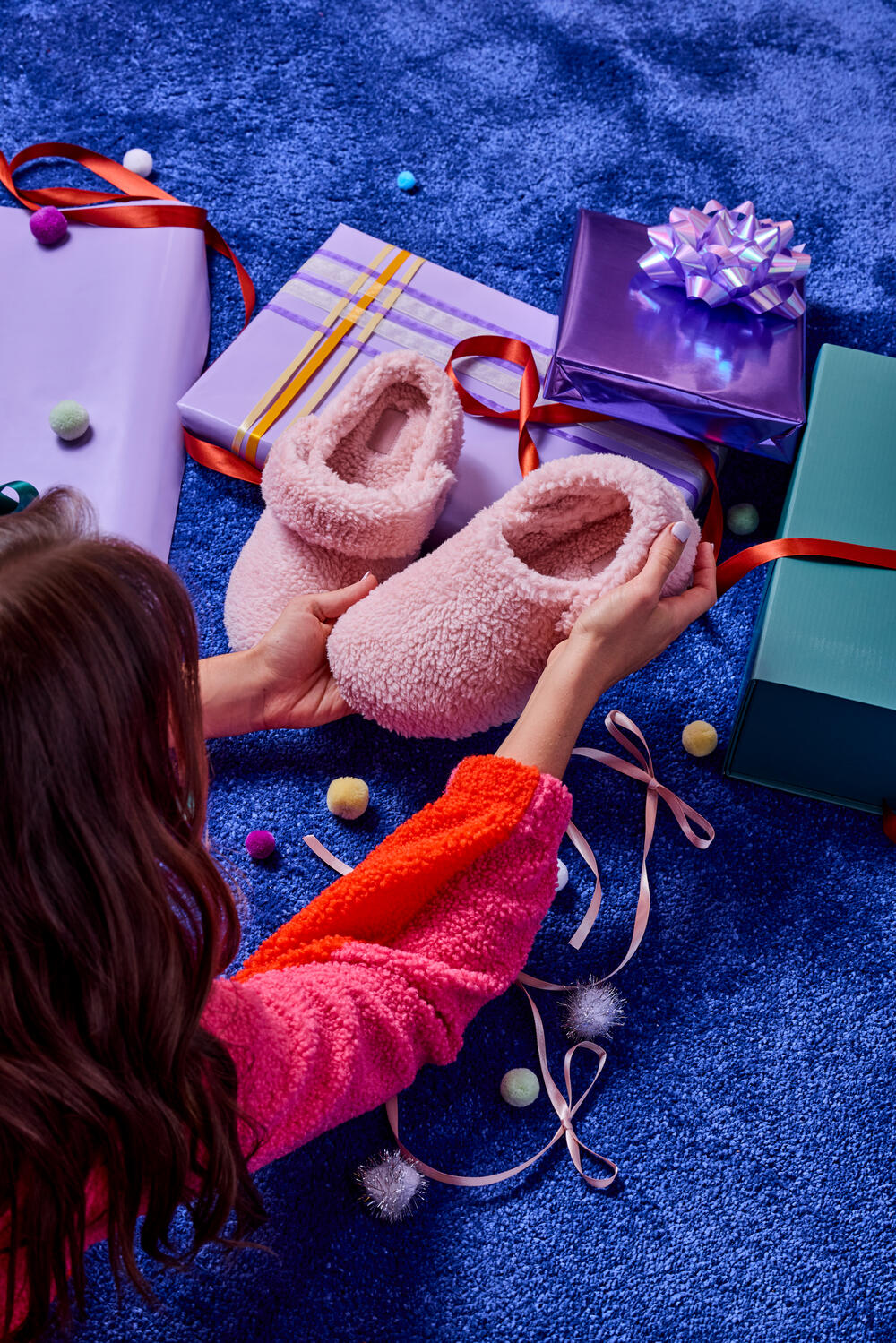 Classsic Cozzy slippers - Pink Clay